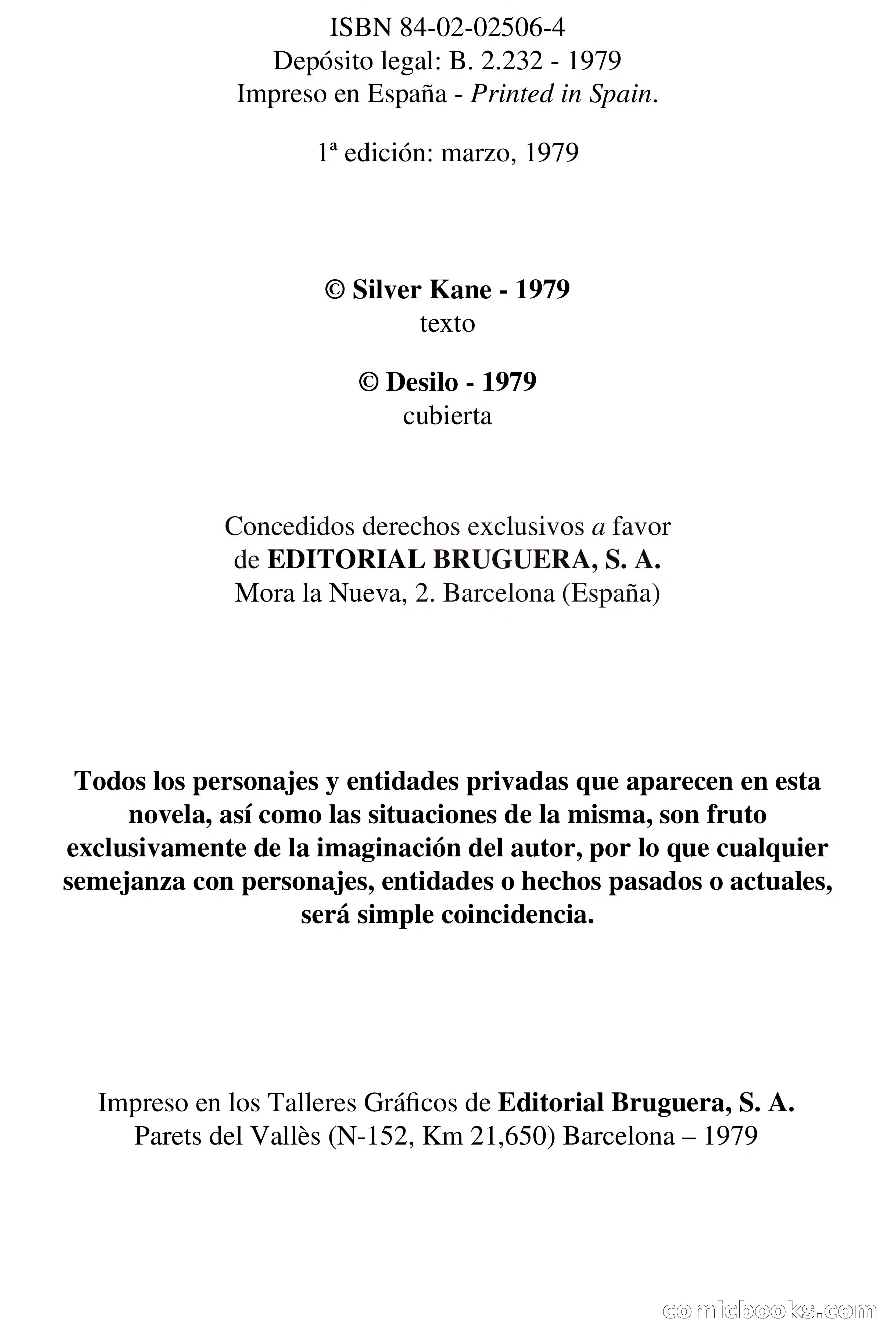 Selección Terror: Silver Kane — Un abrigo de piel de hiena — page 5 of 59