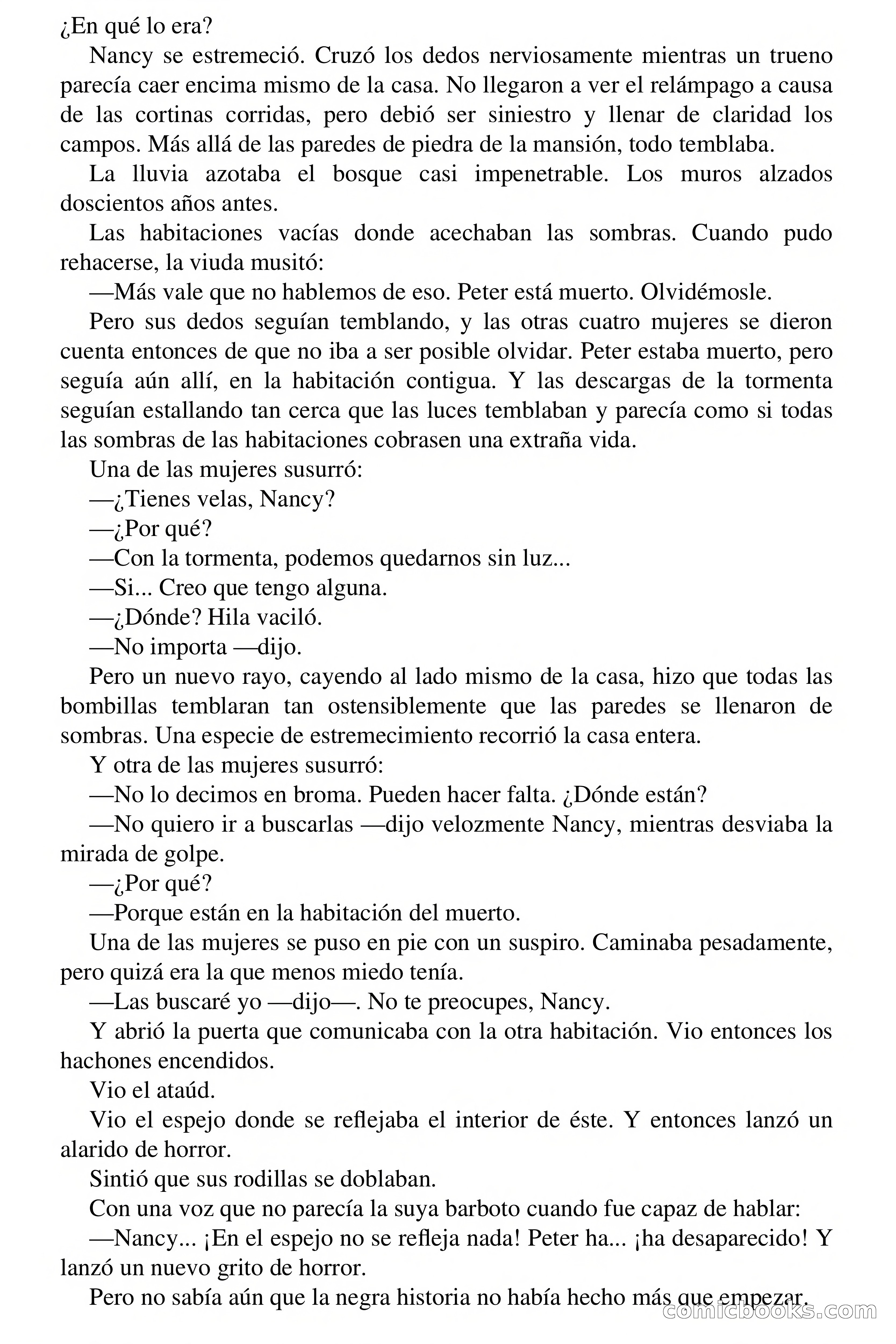 Selección Terror: Silver Kane — Un abrigo de piel de hiena — page 7 of 59