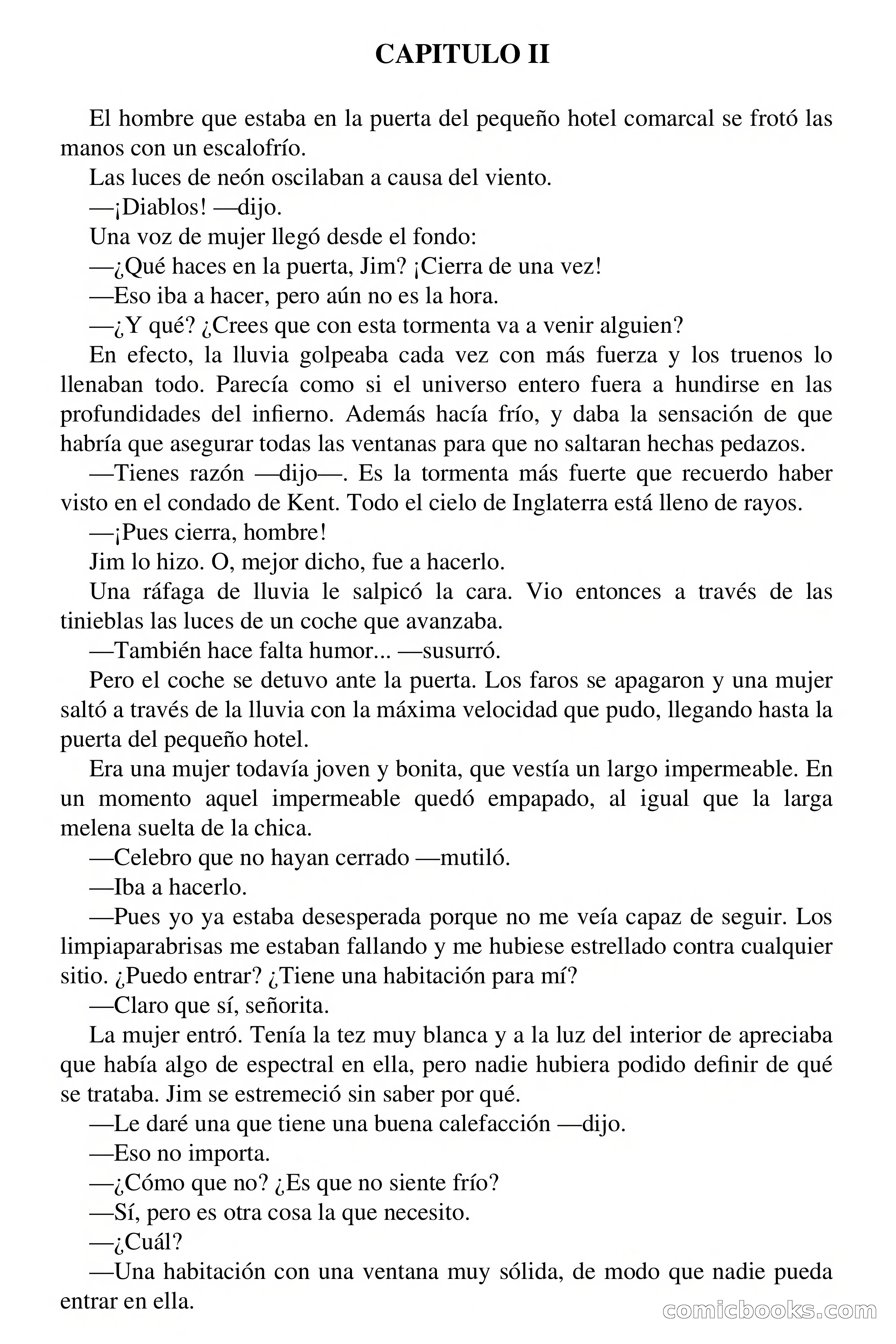 Selección Terror: Silver Kane — Un abrigo de piel de hiena — page 10 of 59