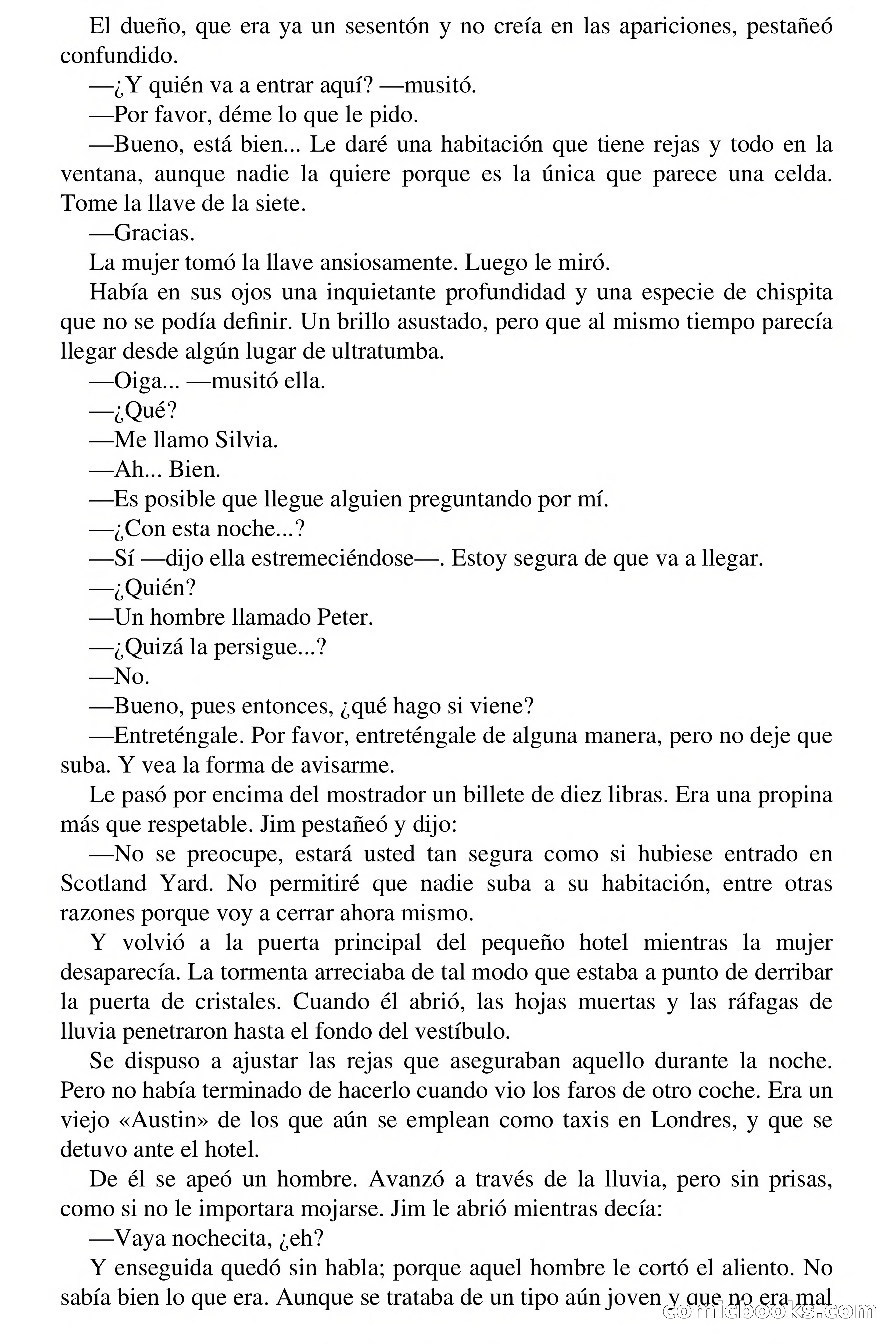 Selección Terror: Silver Kane — Un abrigo de piel de hiena — page 11 of 59