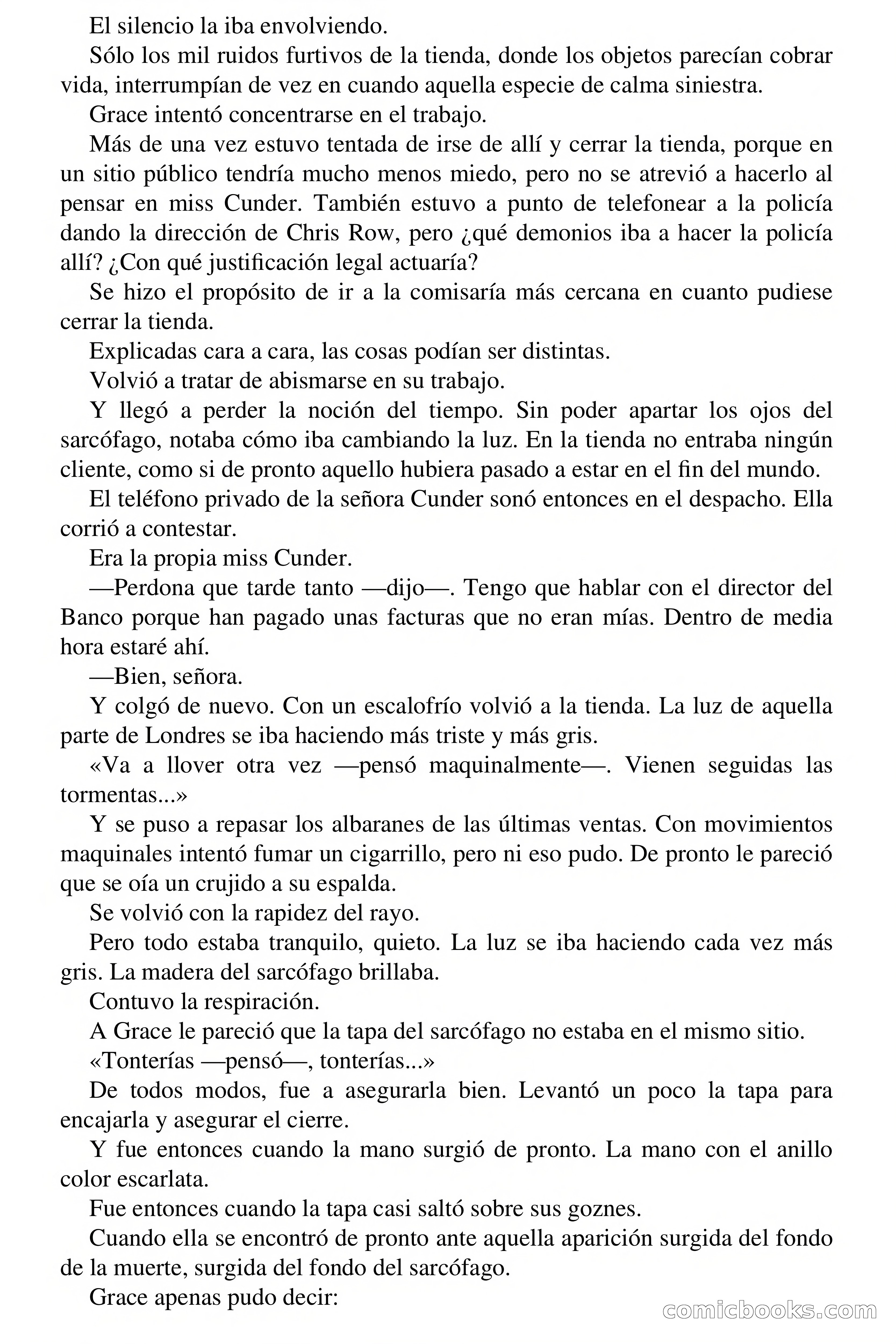 Selección Terror: Silver Kane — Un abrigo de piel de hiena — page 32 of 59