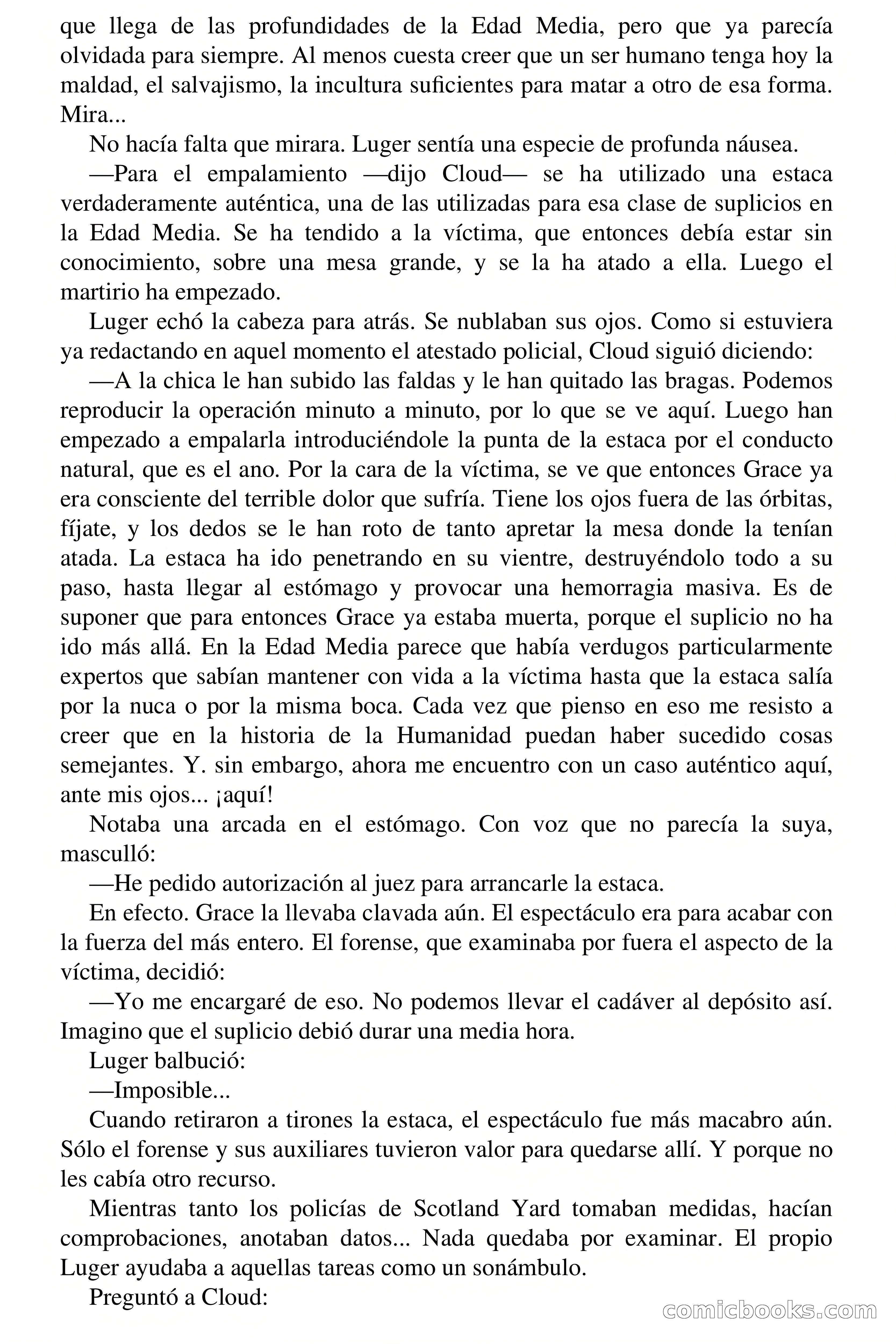 Selección Terror: Silver Kane — Un abrigo de piel de hiena — page 35 of 59