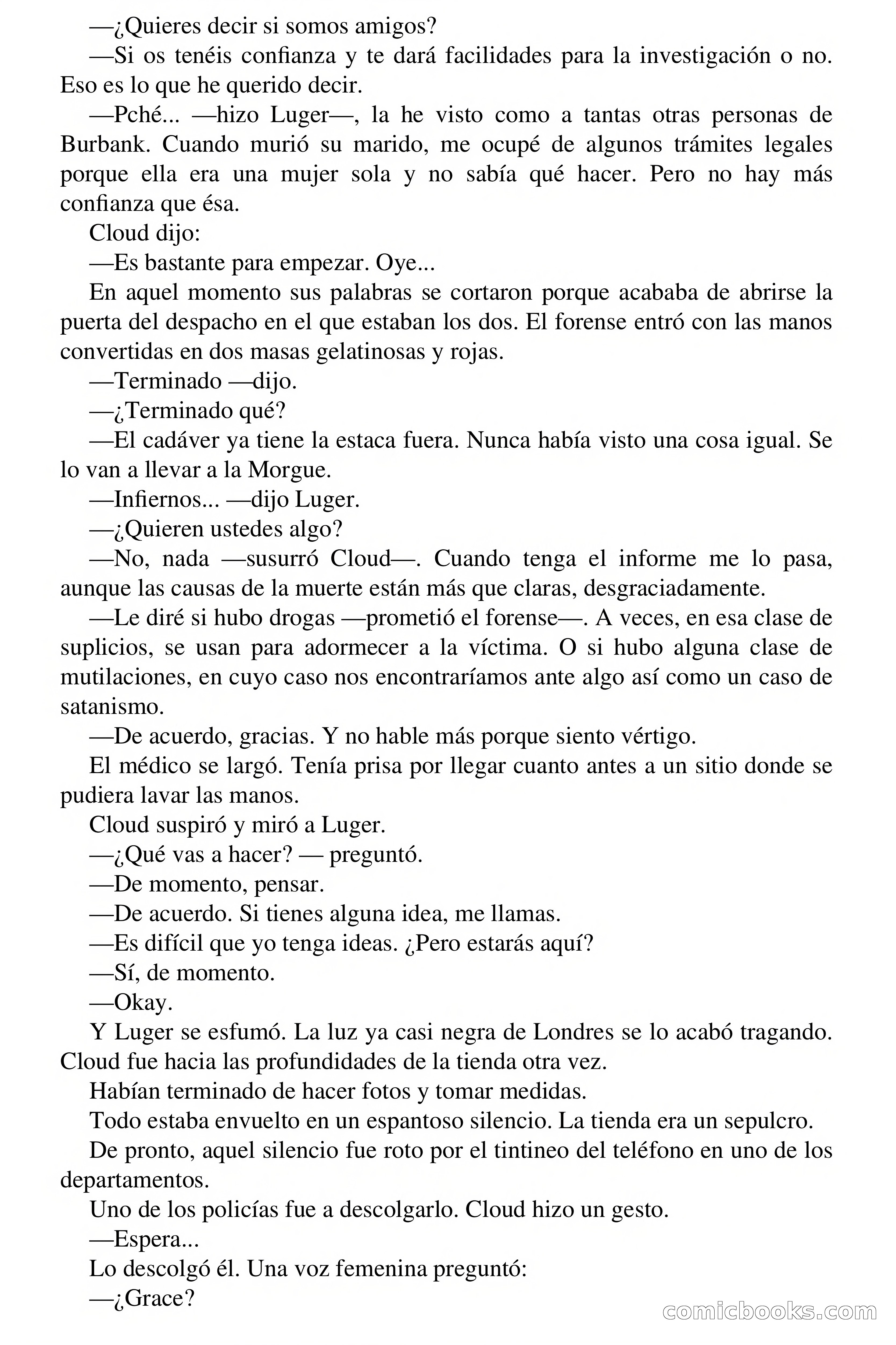 Selección Terror: Silver Kane — Un abrigo de piel de hiena — page 38 of 59