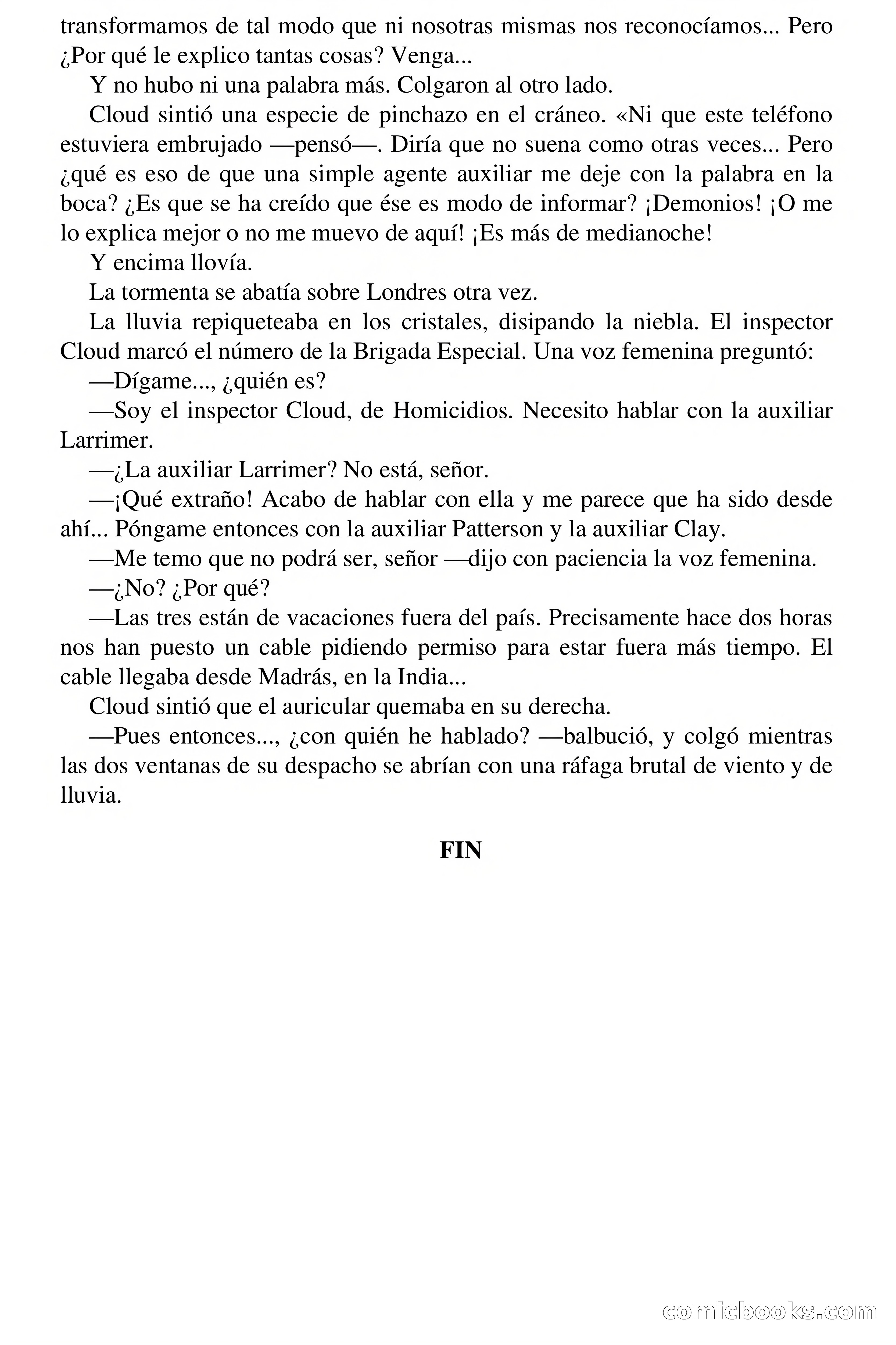 Selección Terror: Silver Kane — Un abrigo de piel de hiena — page 59 of 59