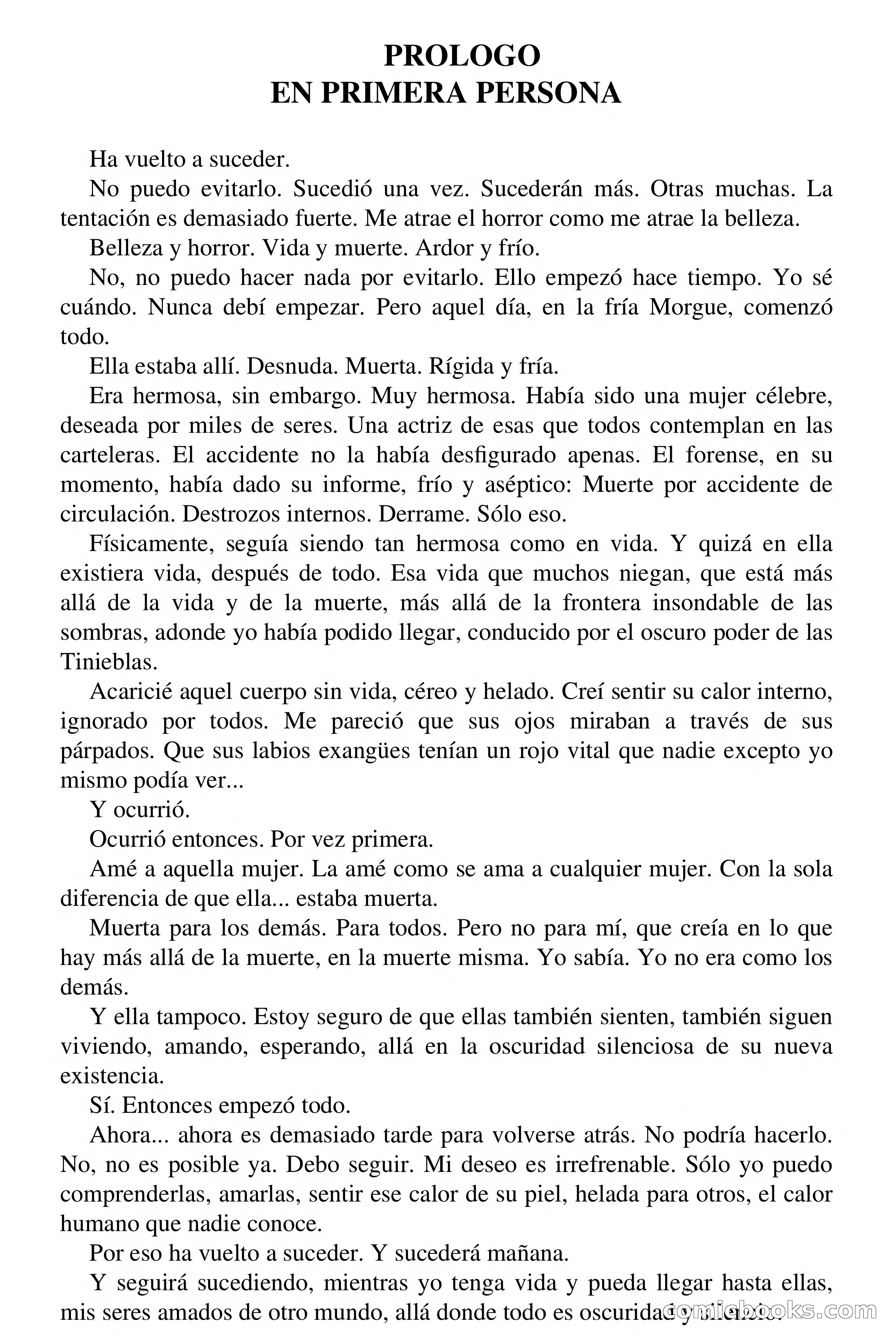 Selección Terror: Macabro deseo — page 6 of 71