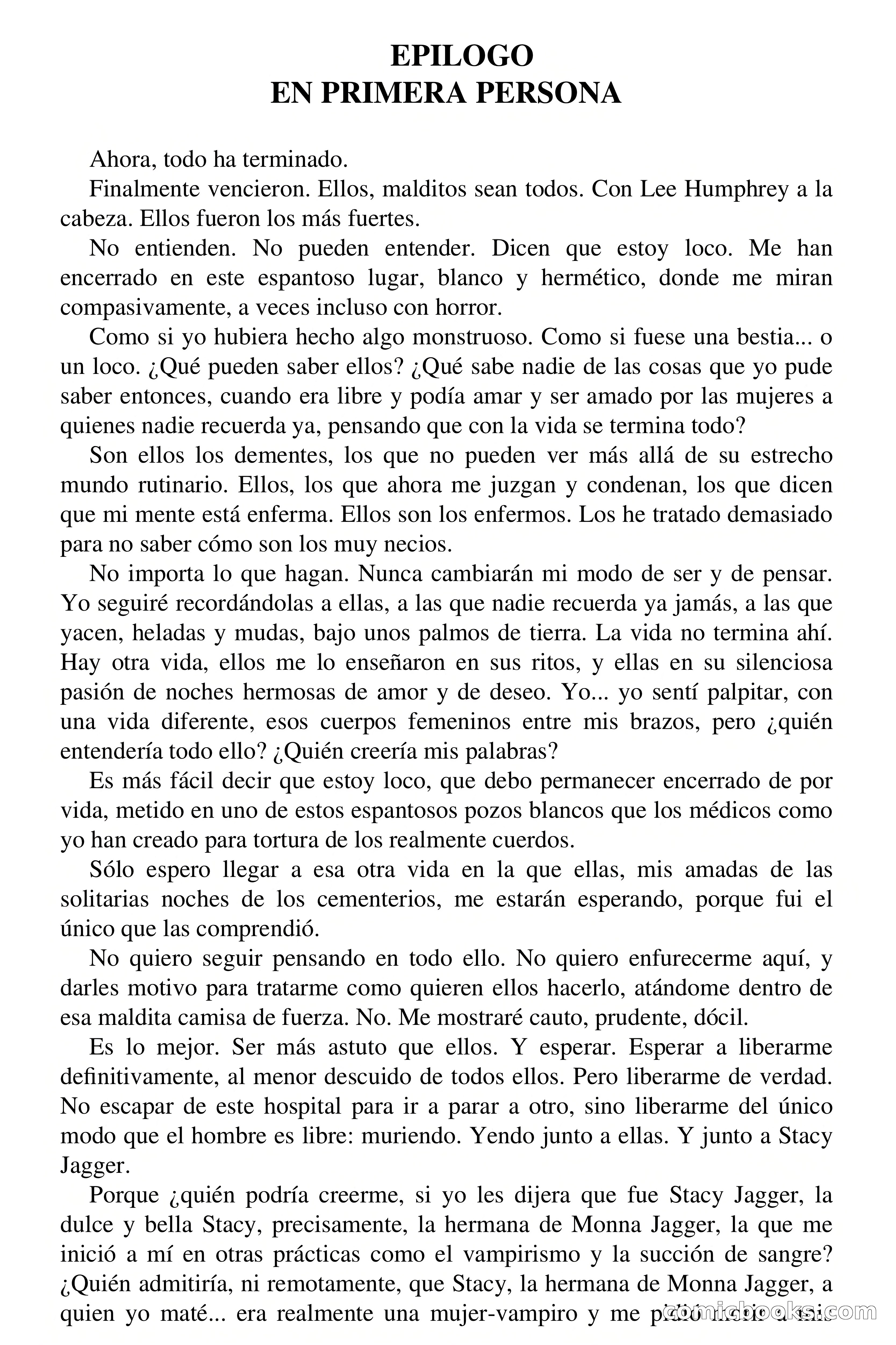 Selección Terror: Macabro deseo — page 70 of 71