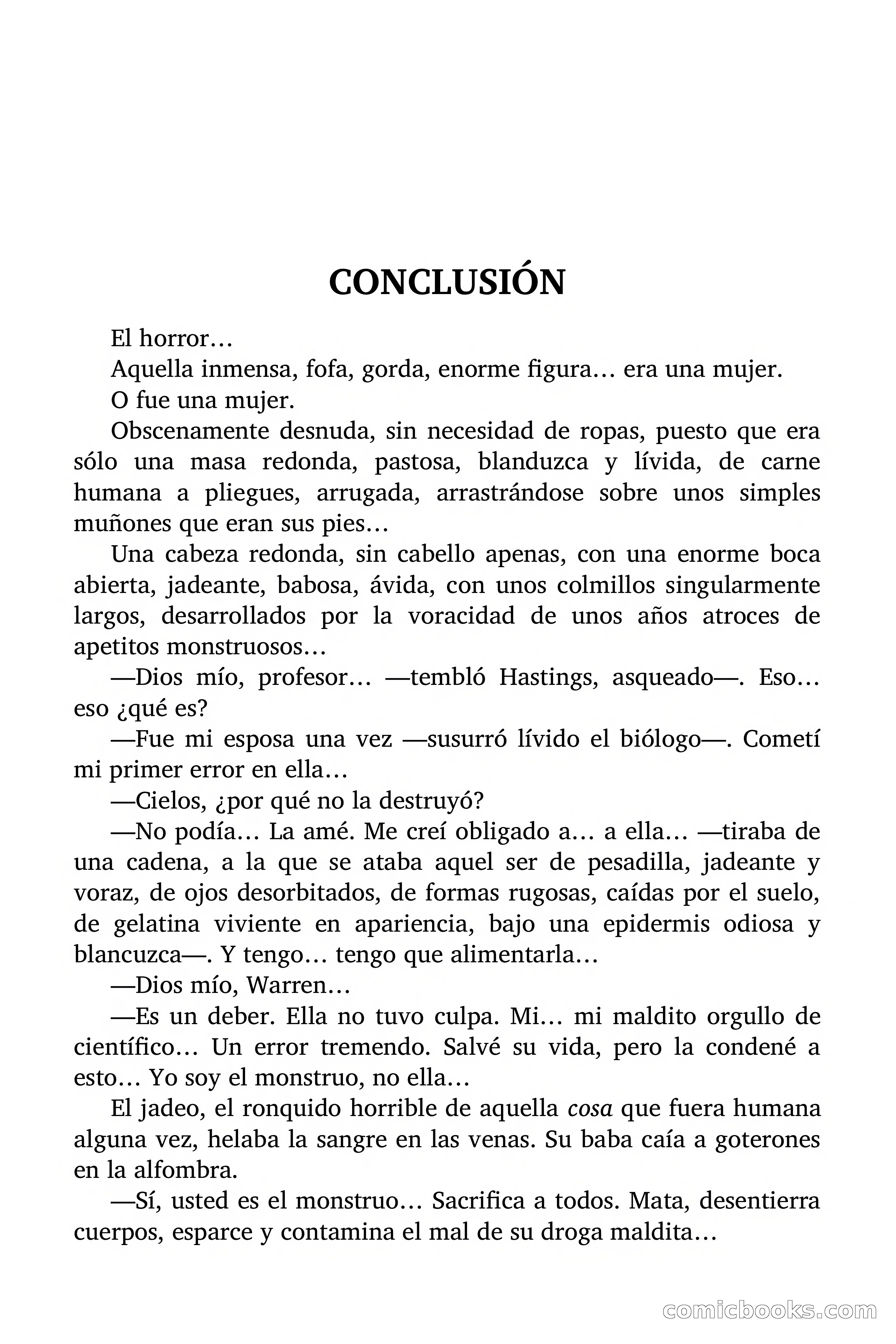 Selección Terror: Necrofagia — page 90 of 94