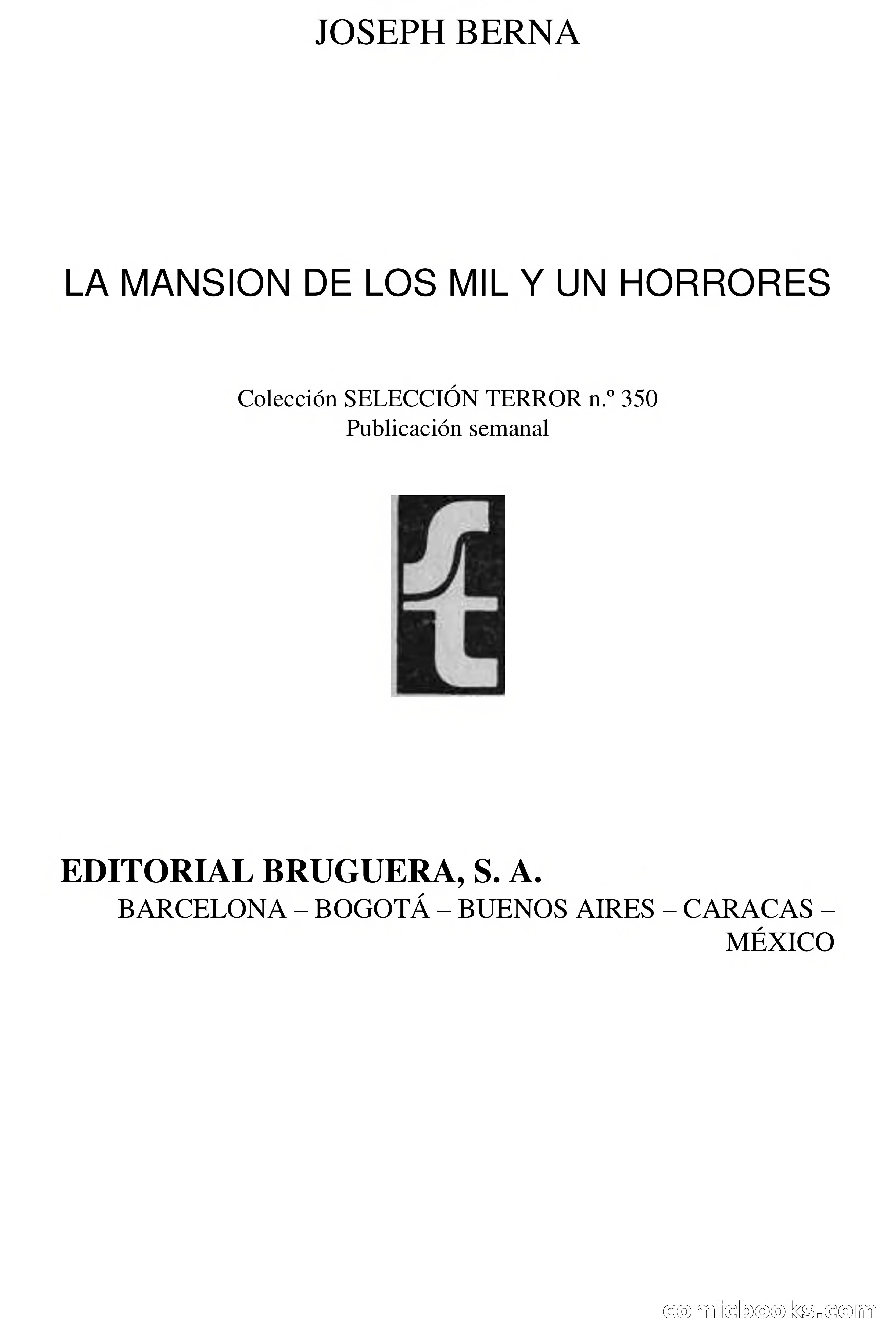 Selección Terror: La mansión de los mil y un horrores — page 4 of 66