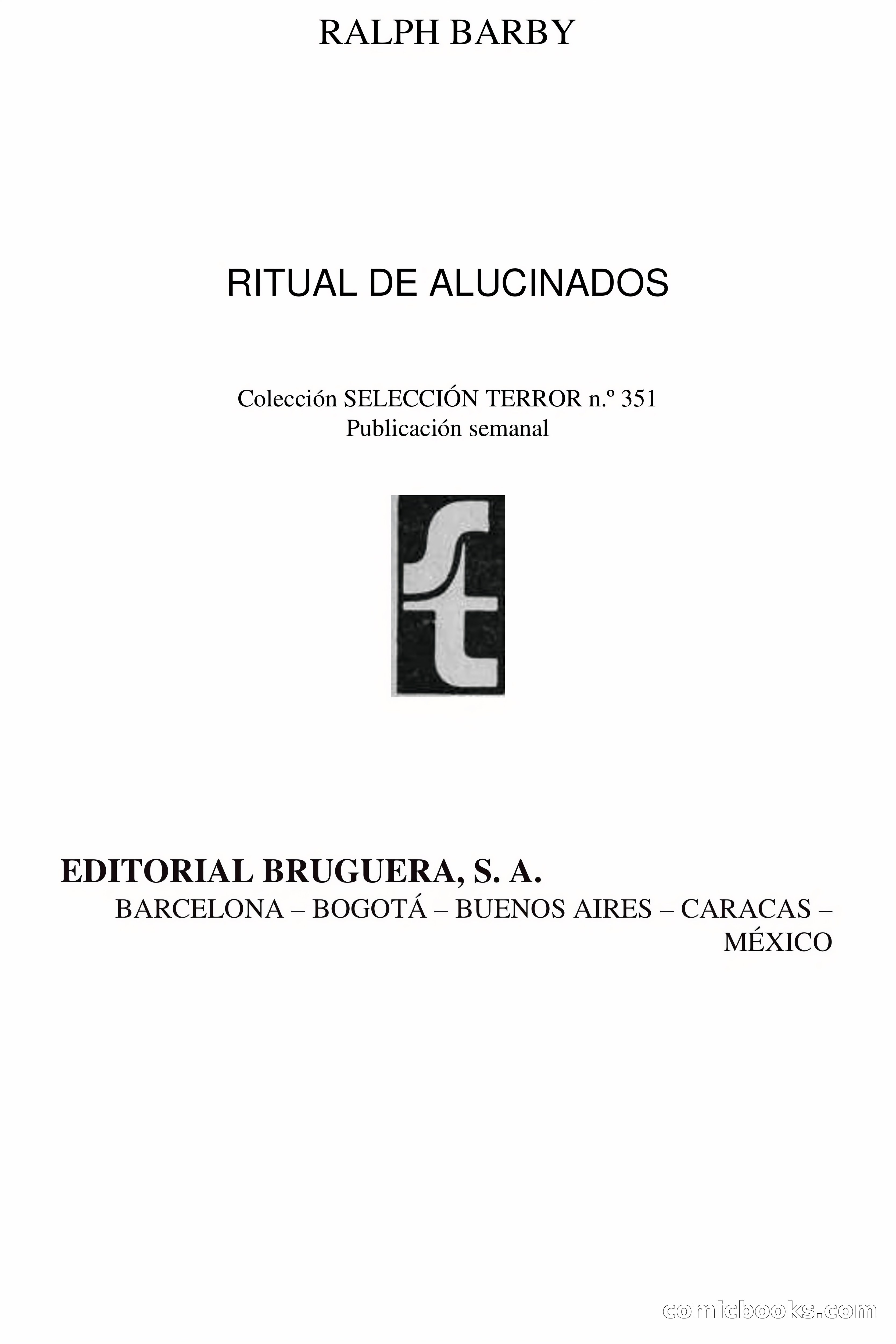 Selección Terror: Ritual de Alucinados — page 4 of 72