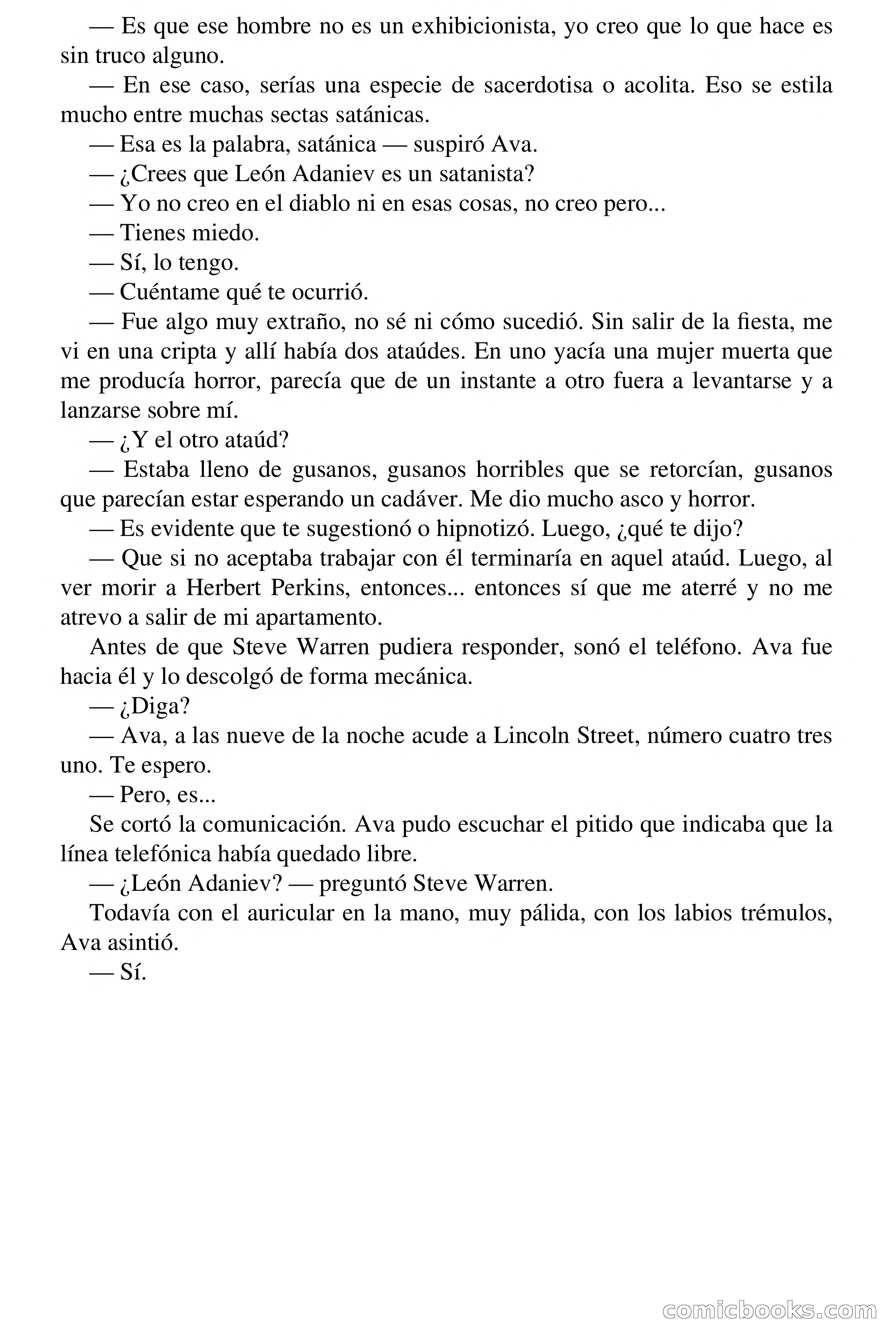 Selección Terror: Ritual de Alucinados — page 21 of 72