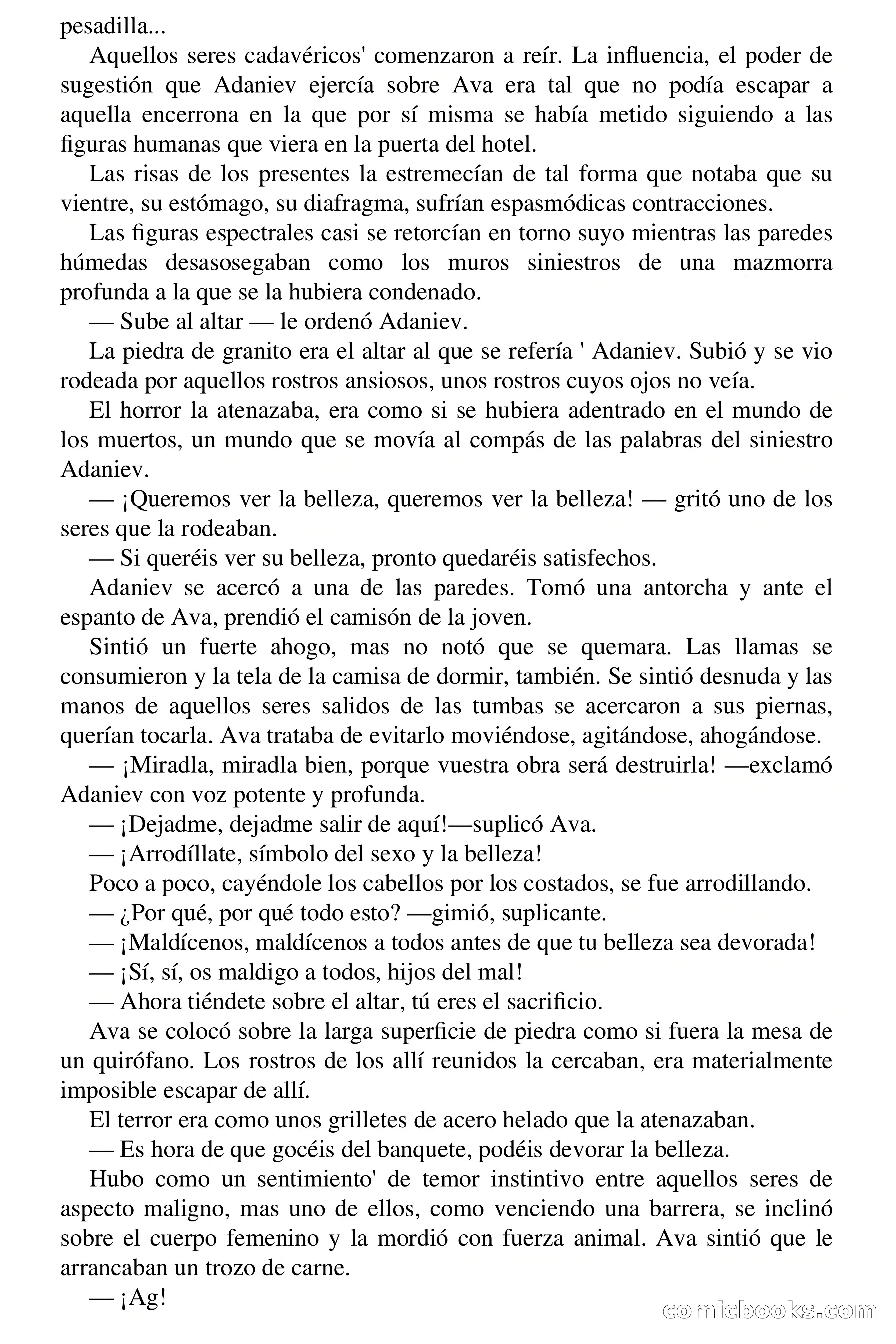 Selección Terror: Ritual de Alucinados — page 49 of 72