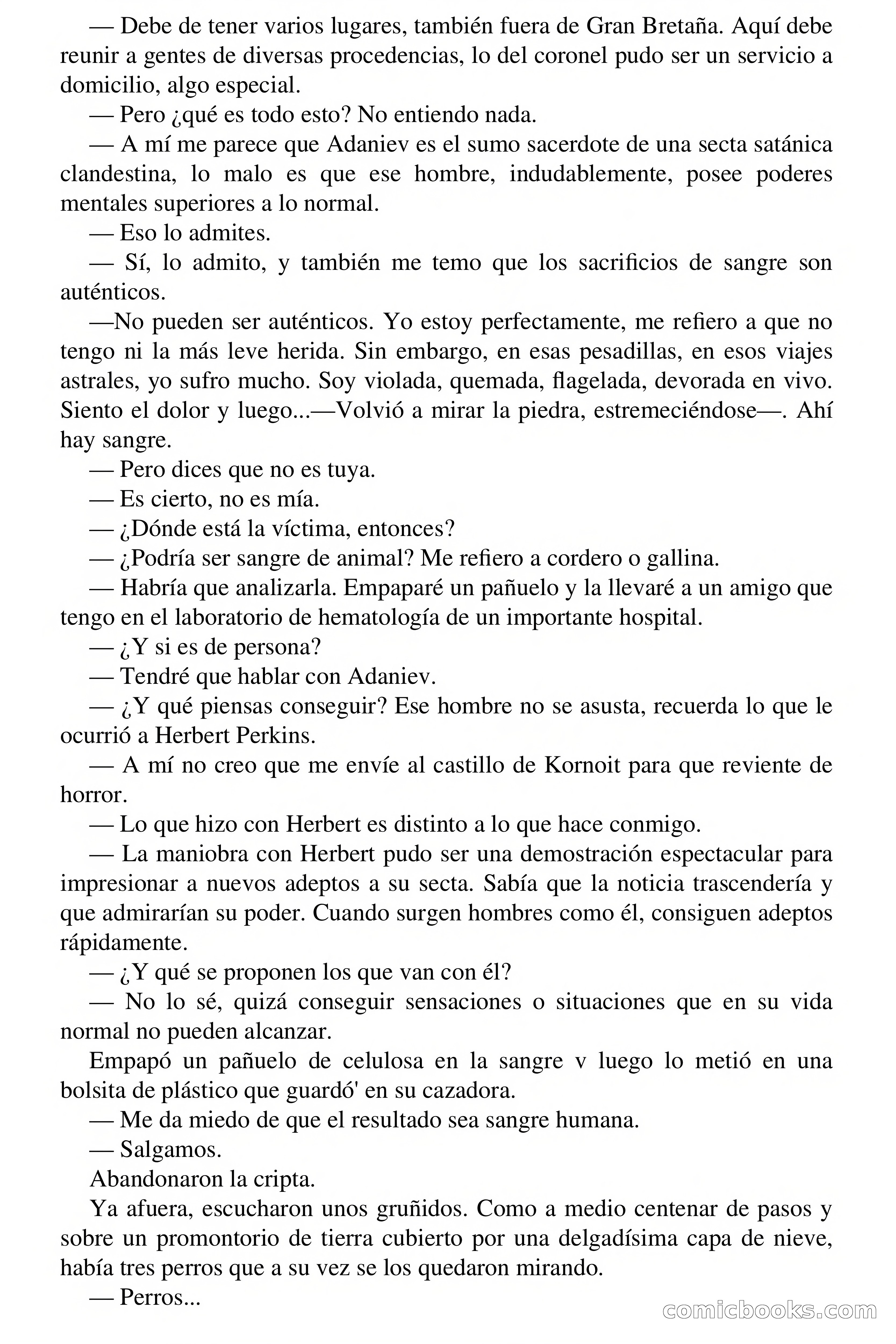 Selección Terror: Ritual de Alucinados — page 55 of 72