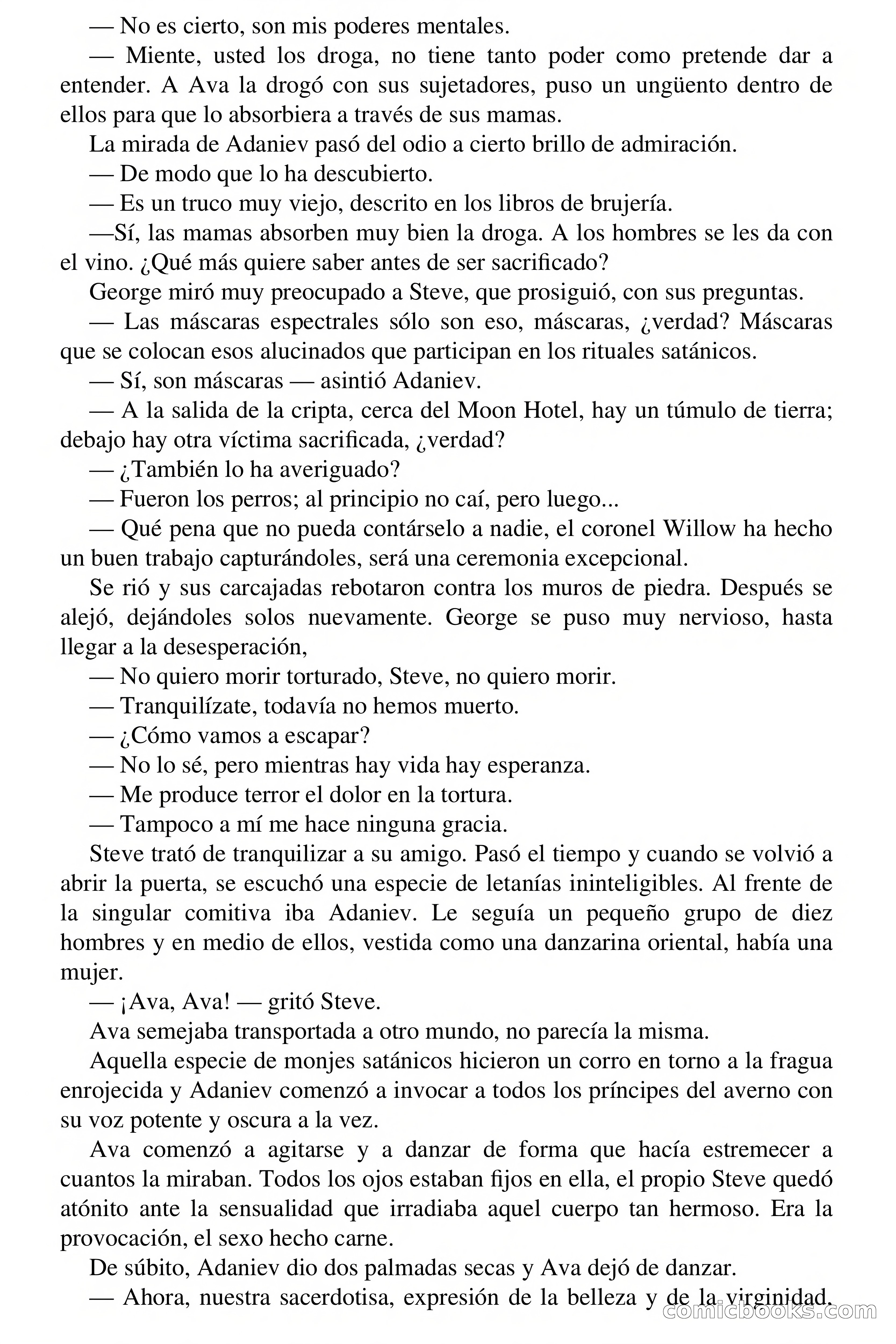 Selección Terror: Ritual de Alucinados — page 70 of 72