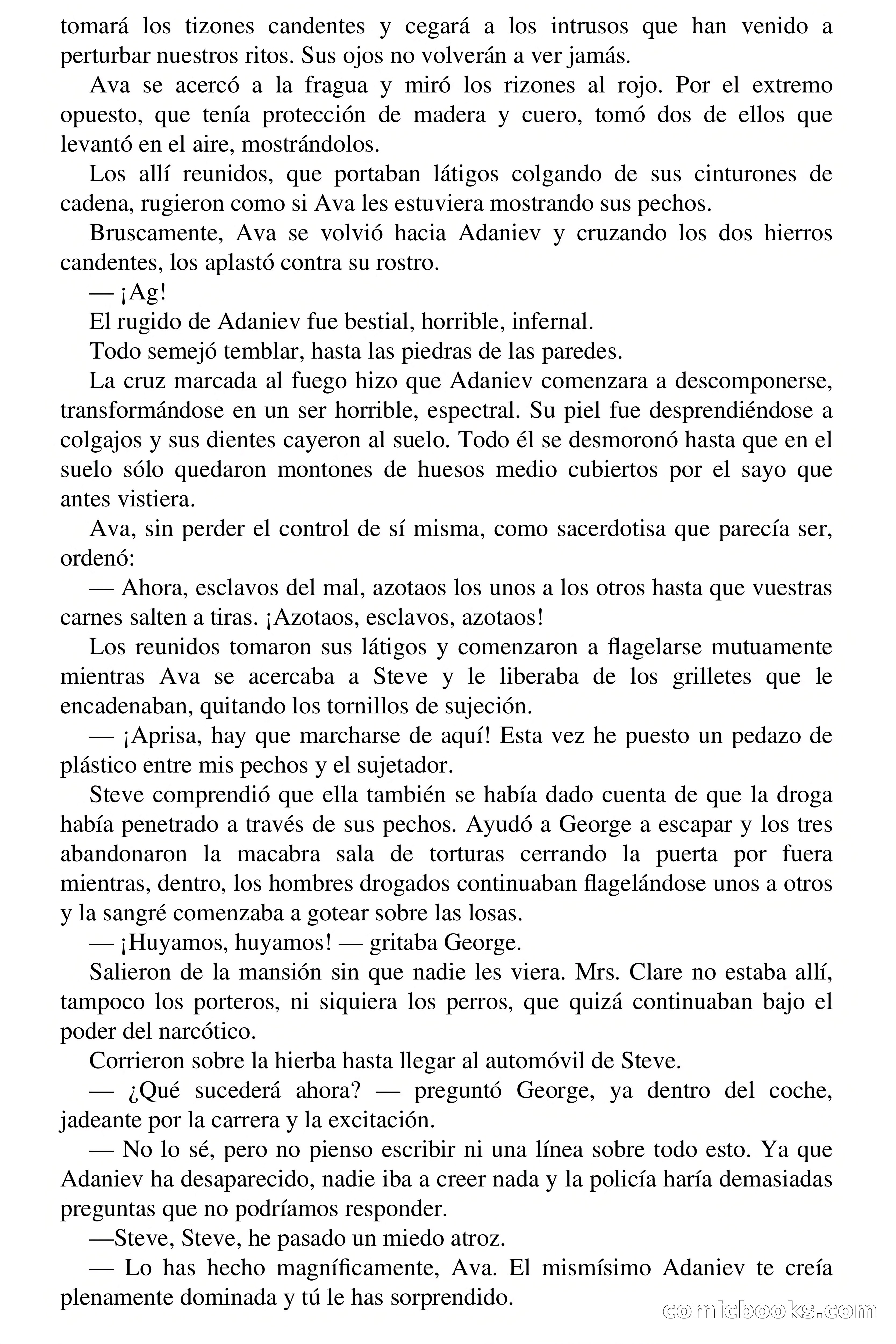 Selección Terror: Ritual de Alucinados — page 71 of 72
