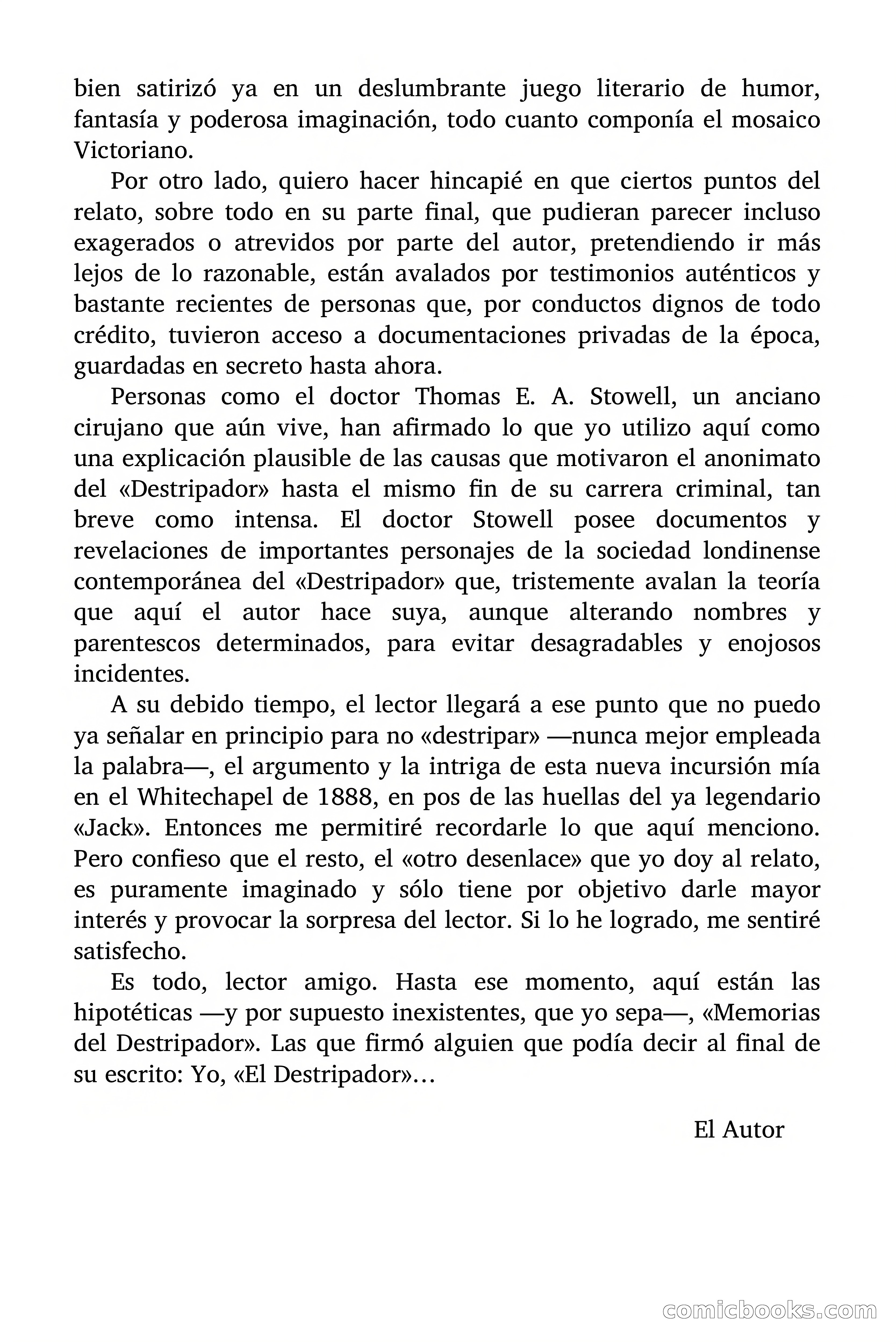 Selección Terror: Yo, «El Destripador» — page 8 of 101