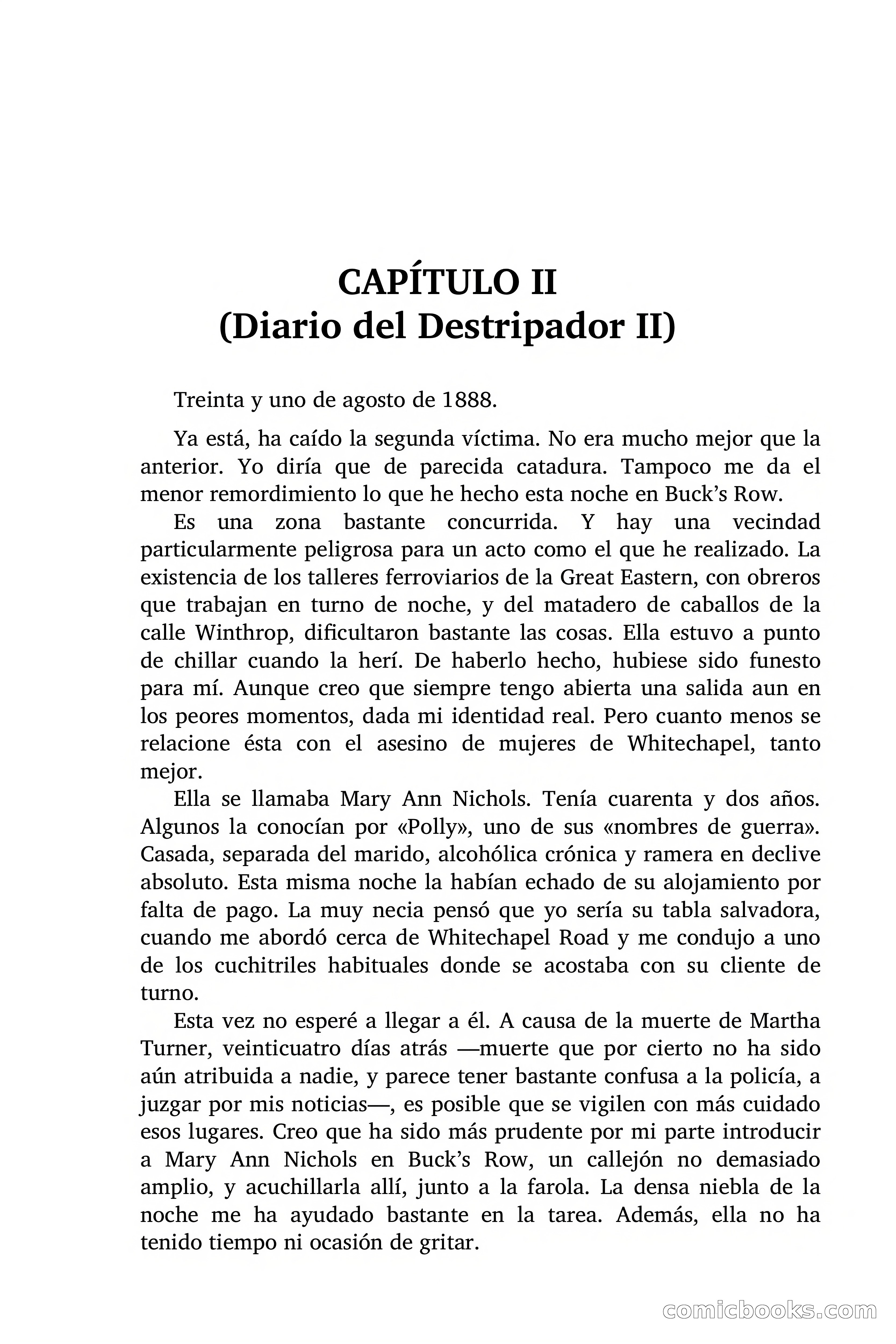 Selección Terror: Yo, «El Destripador» — page 13 of 101