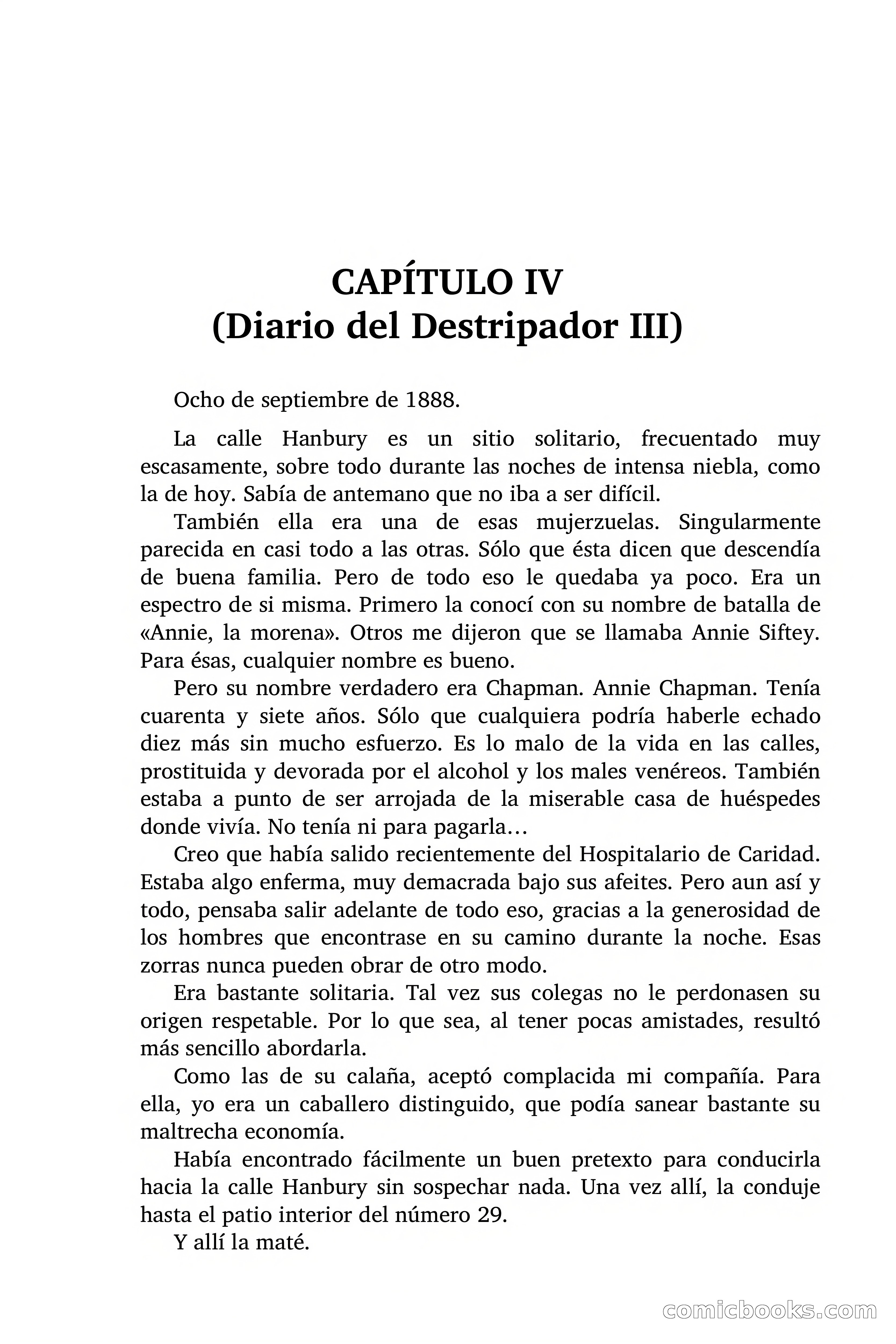 Selección Terror: Yo, «El Destripador» — page 25 of 101