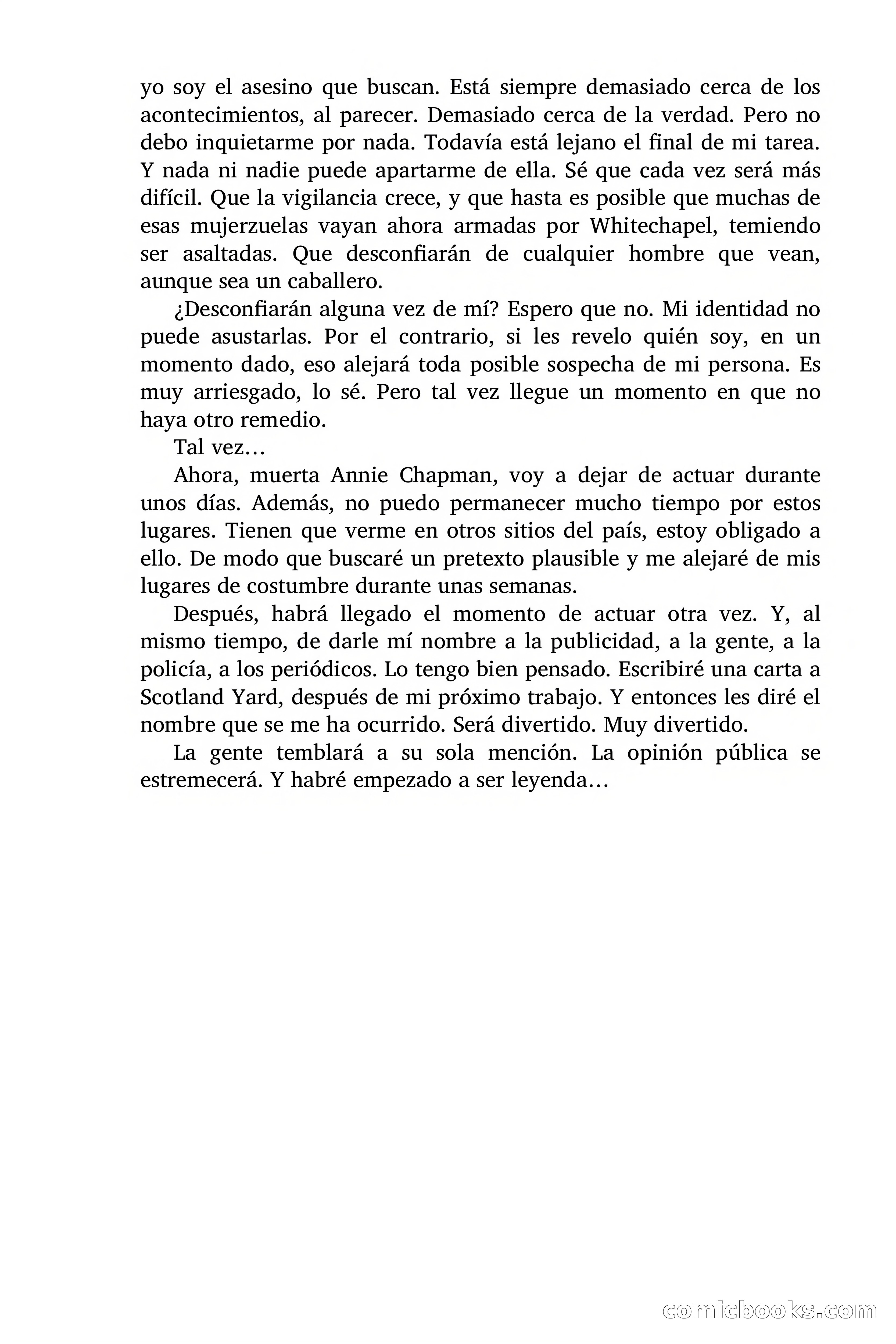 Selección Terror: Yo, «El Destripador» — page 28 of 101