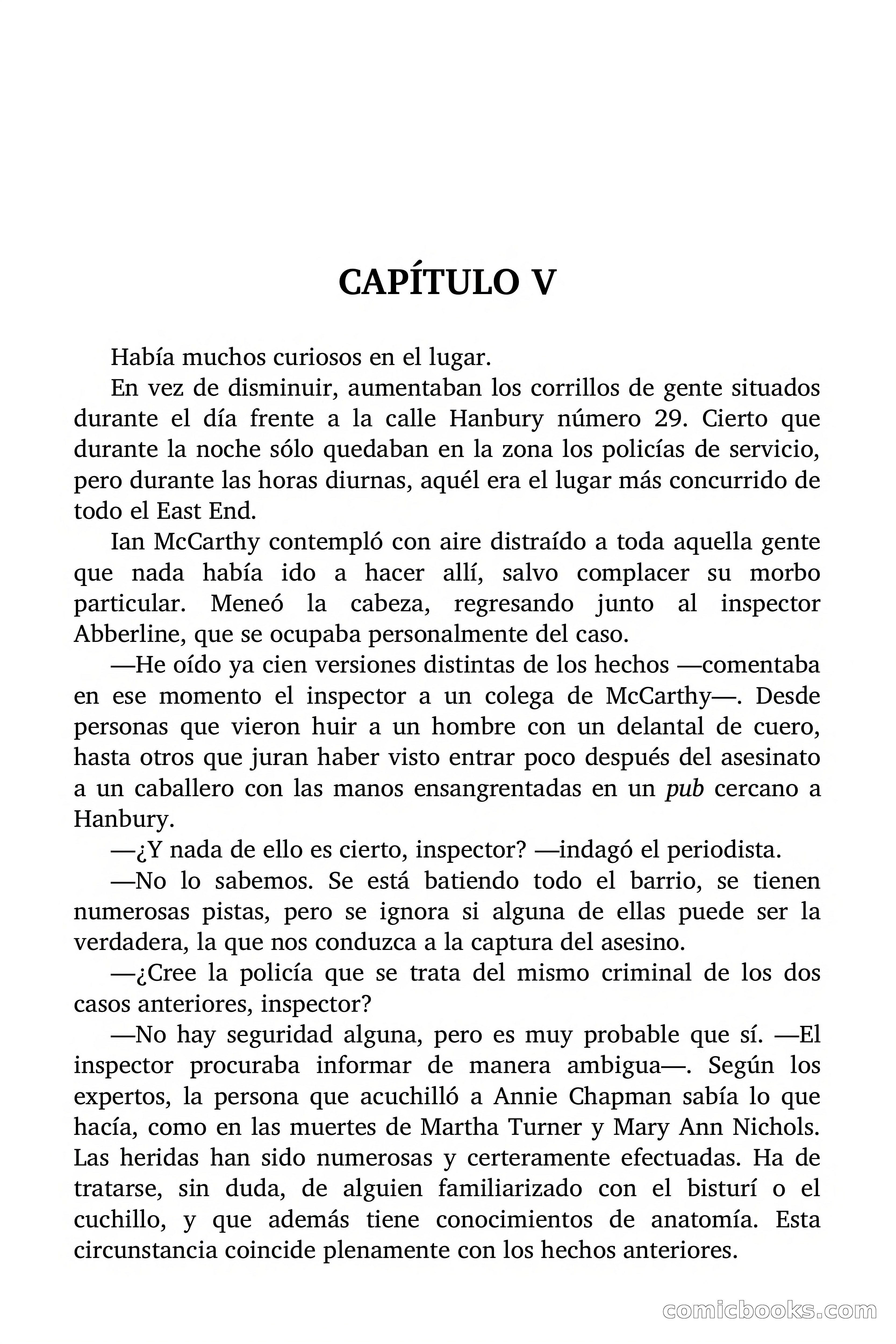 Selección Terror: Yo, «El Destripador» — page 29 of 101