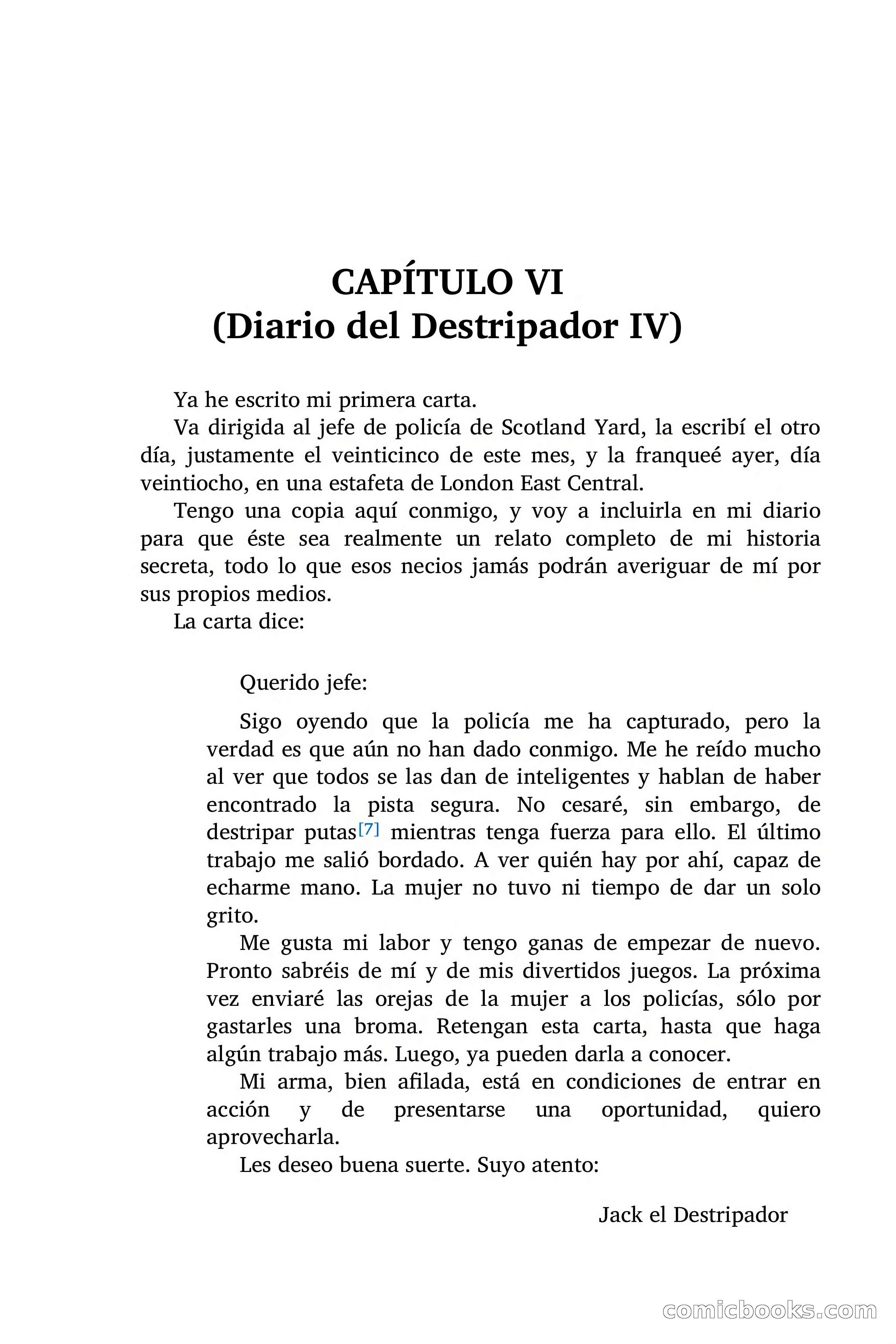 Selección Terror: Yo, «El Destripador» — page 38 of 101