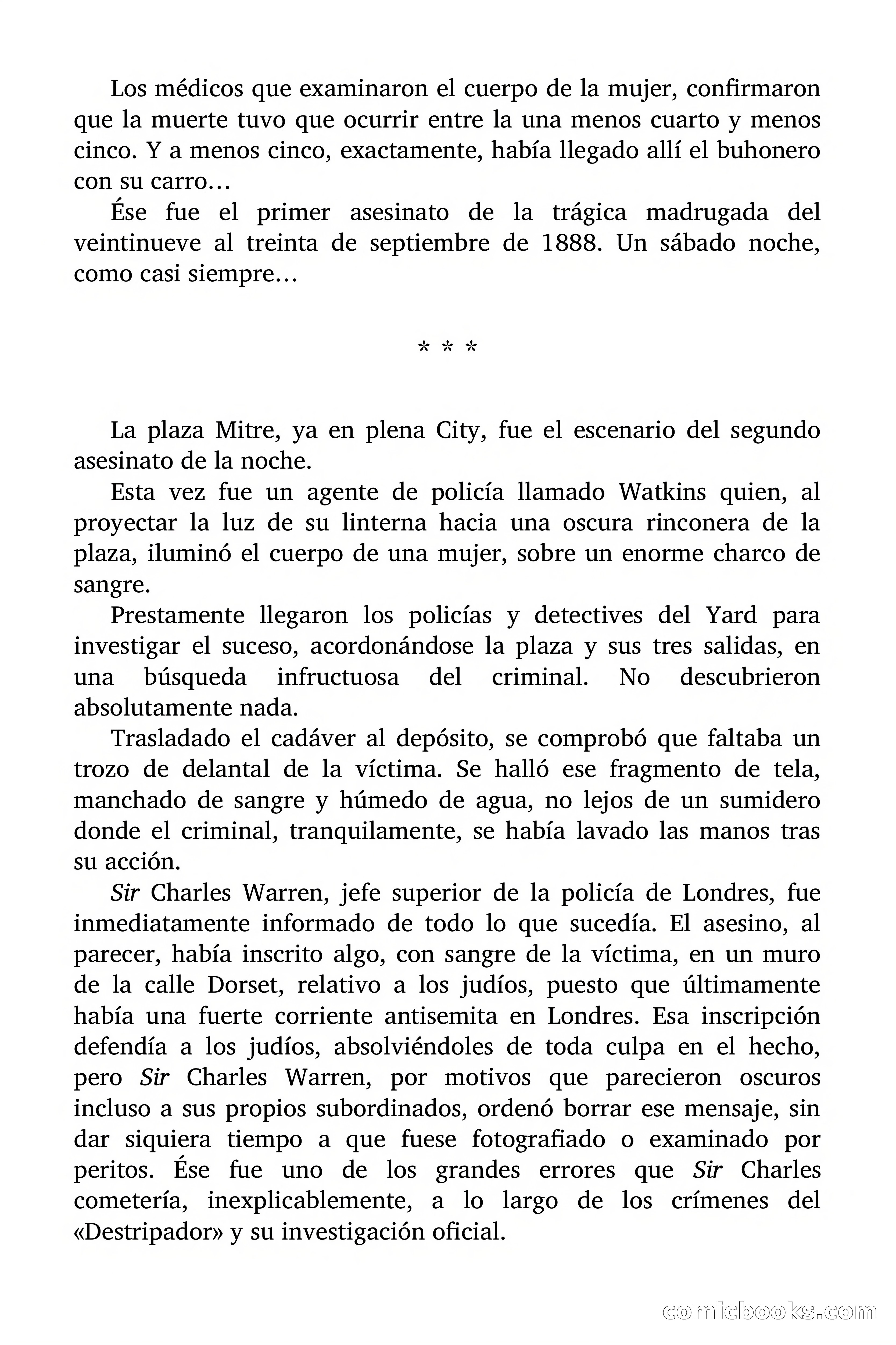 Selección Terror: Yo, «El Destripador» — page 42 of 101