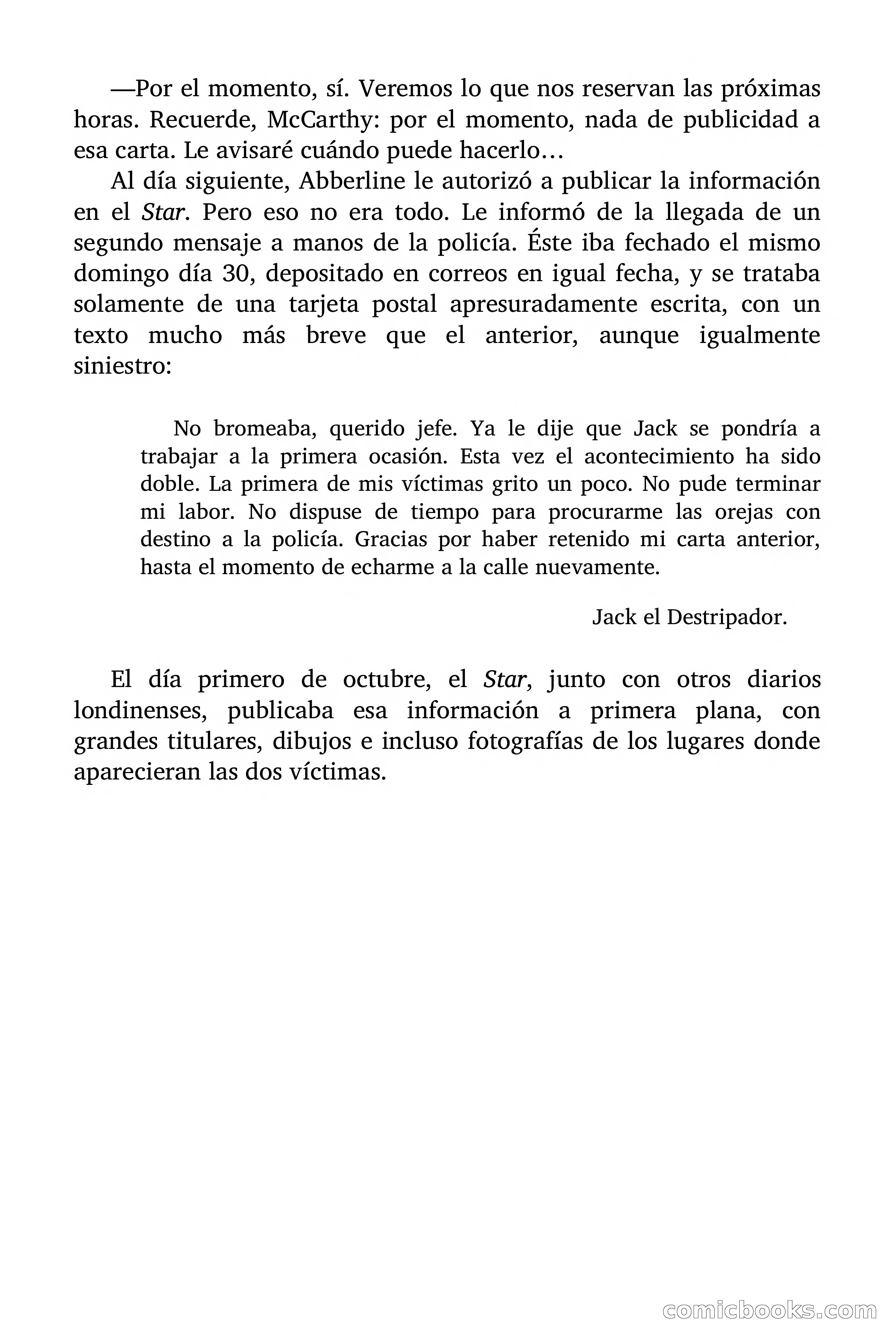 Selección Terror: Yo, «El Destripador» — page 47 of 101