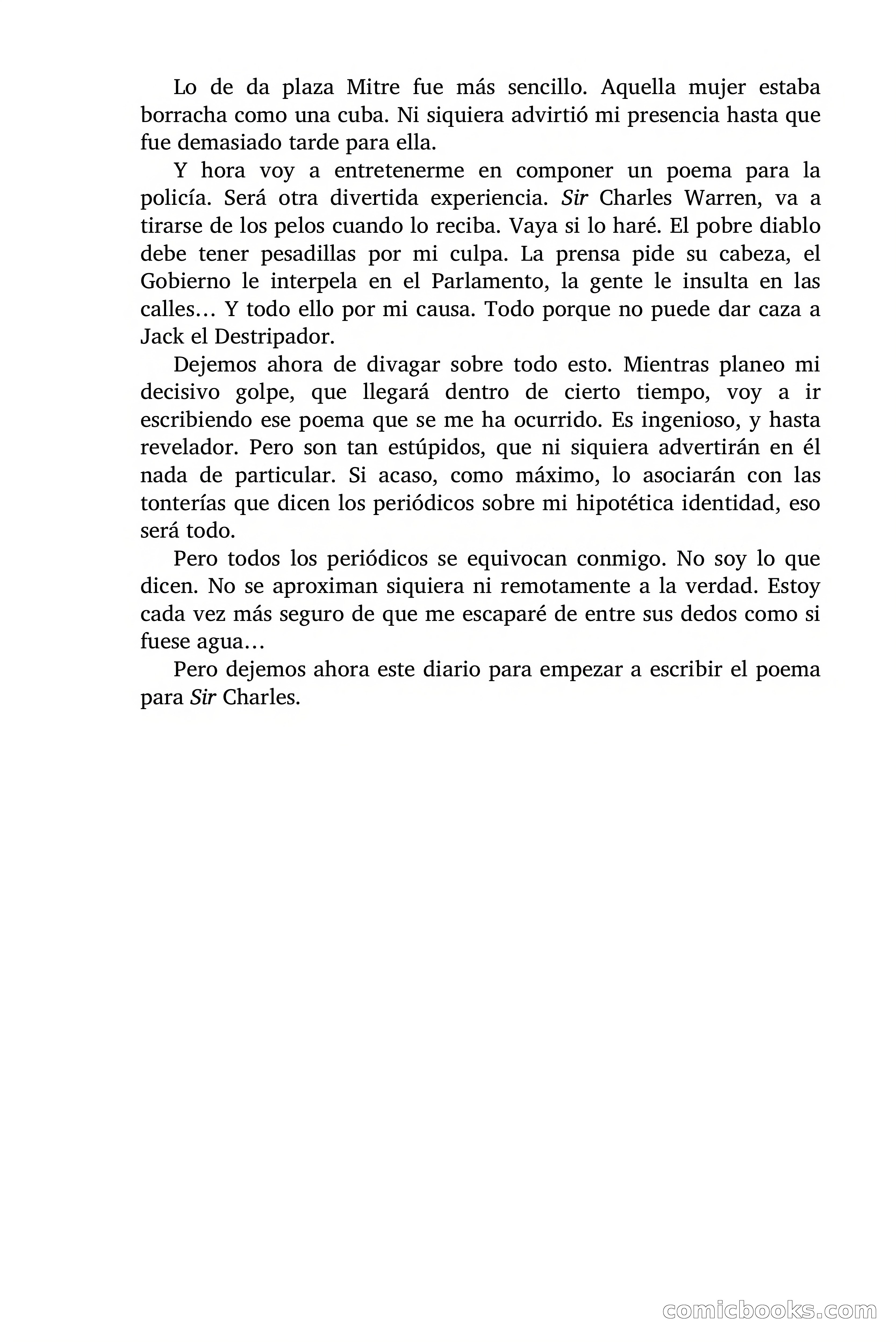 Selección Terror: Yo, «El Destripador» — page 60 of 101
