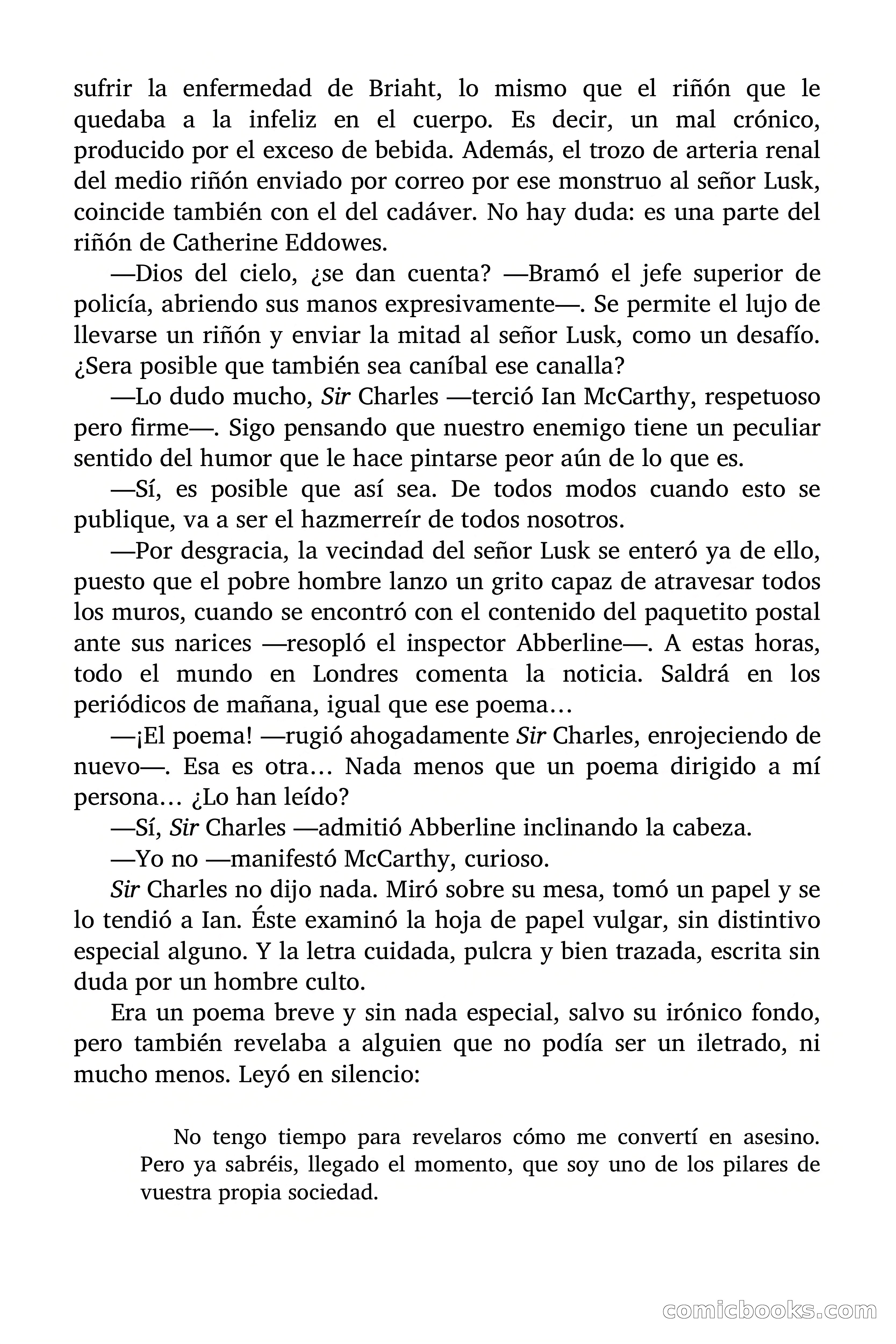 Selección Terror: Yo, «El Destripador» — page 62 of 101