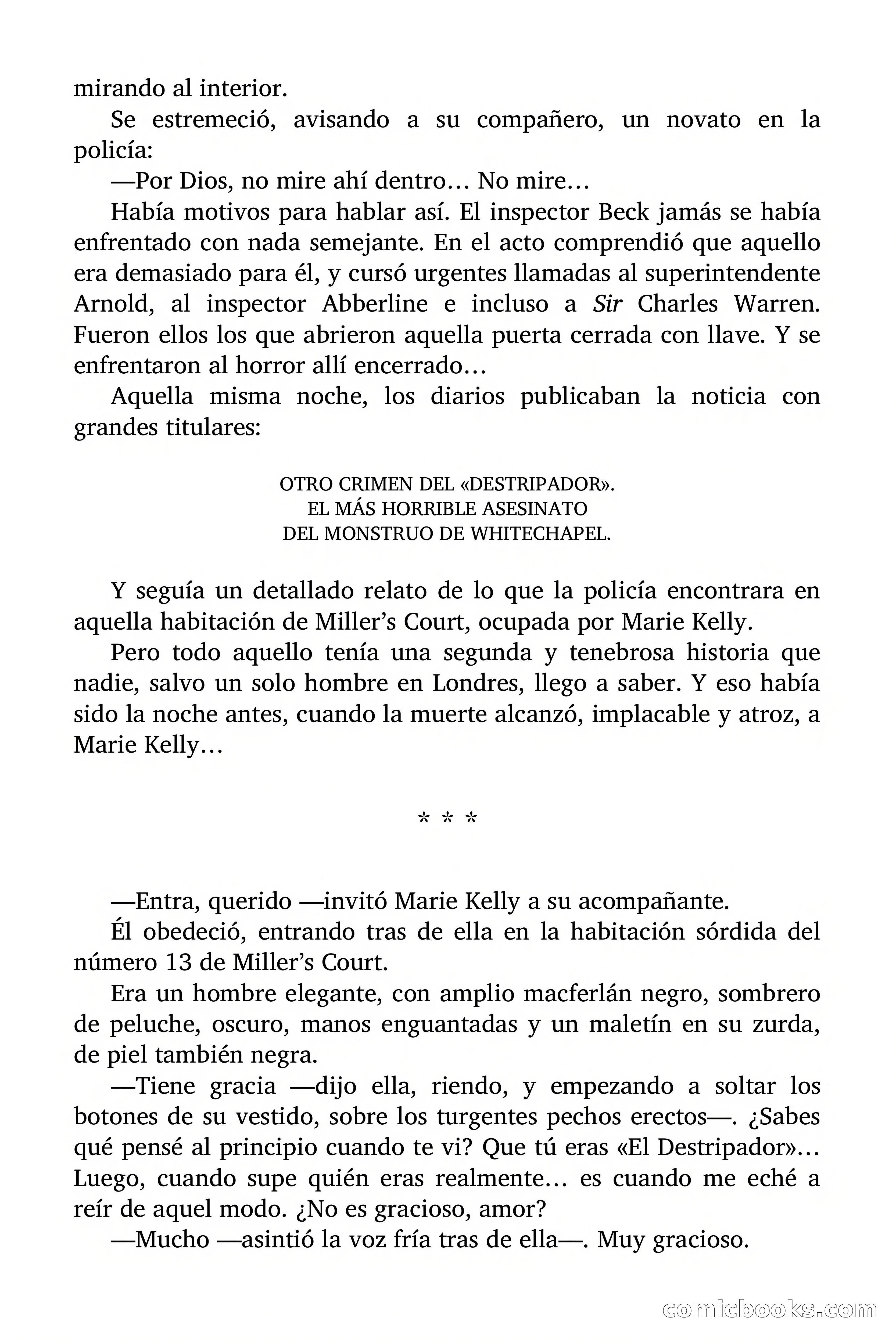 Selección Terror: Yo, «El Destripador» — page 72 of 101