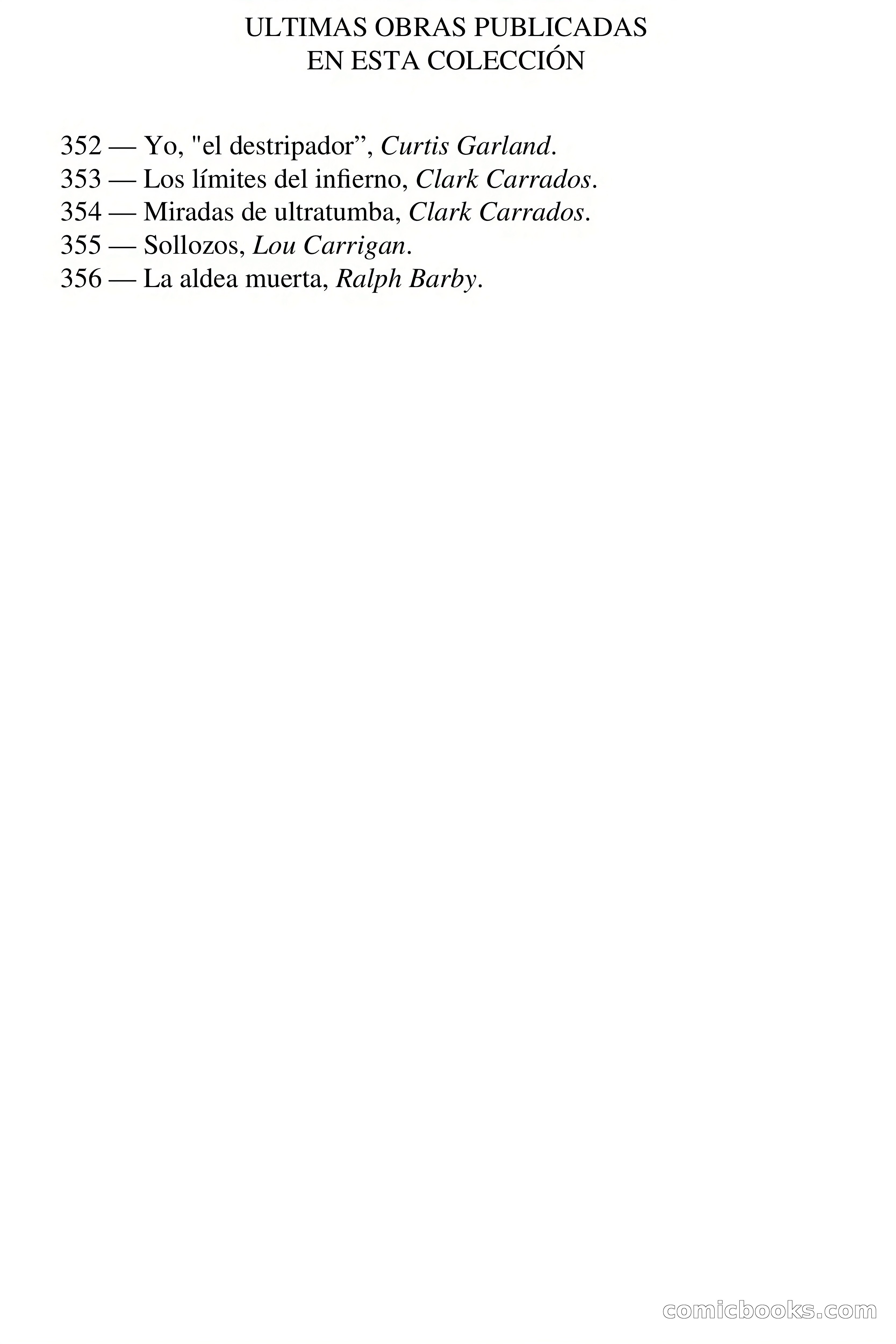 Selección Terror: Una cripta para Jezabel — page 3 of 65