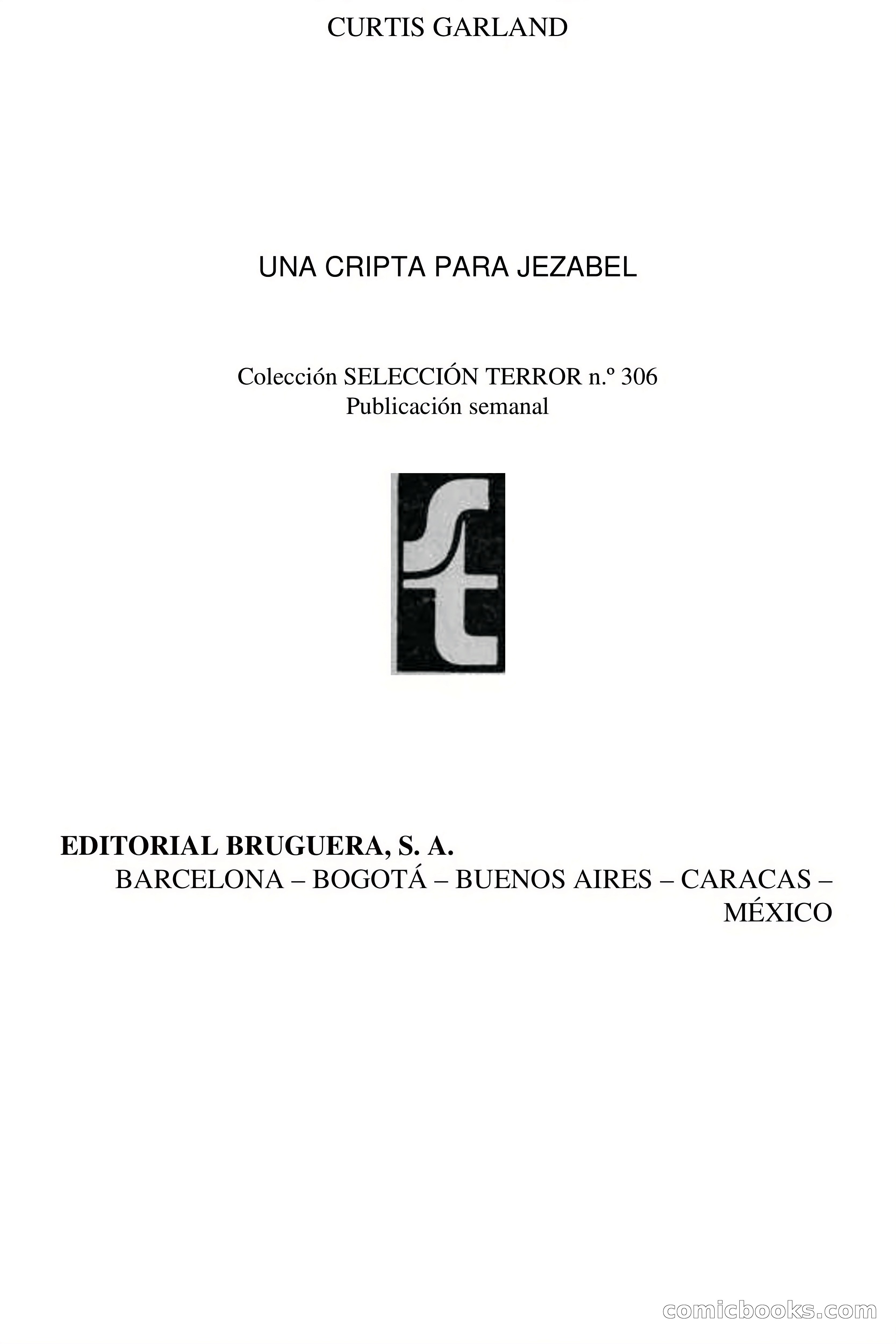Selección Terror: Una cripta para Jezabel — page 4 of 65