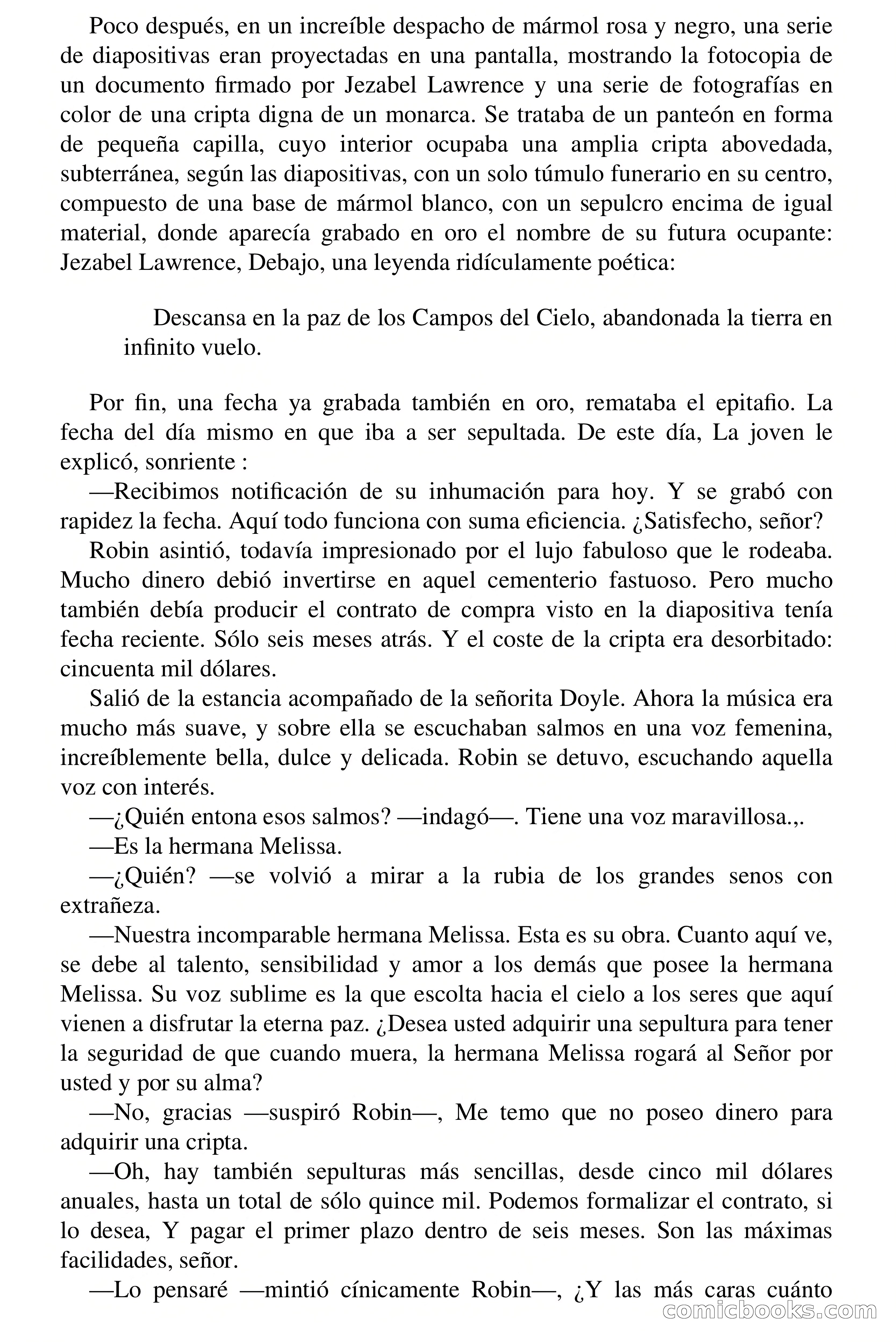 Selección Terror: Una cripta para Jezabel — page 38 of 65
