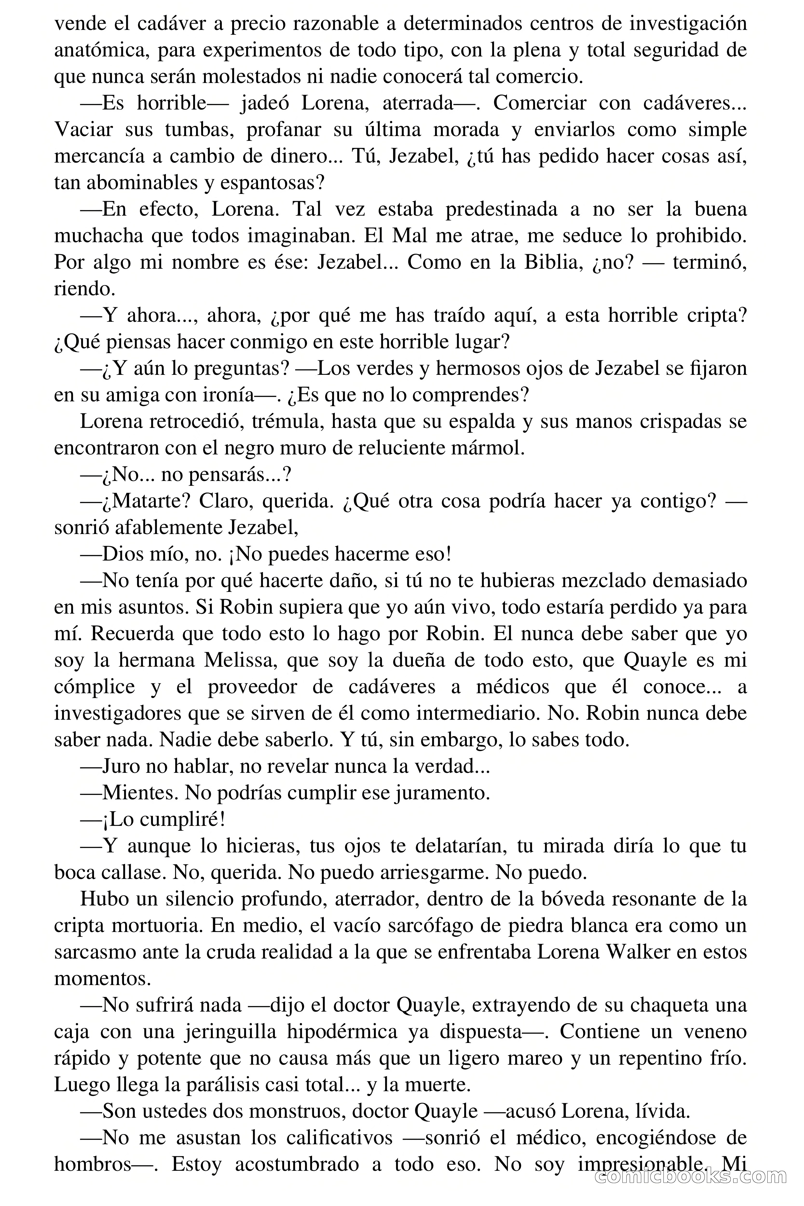 Selección Terror: Una cripta para Jezabel — page 62 of 65