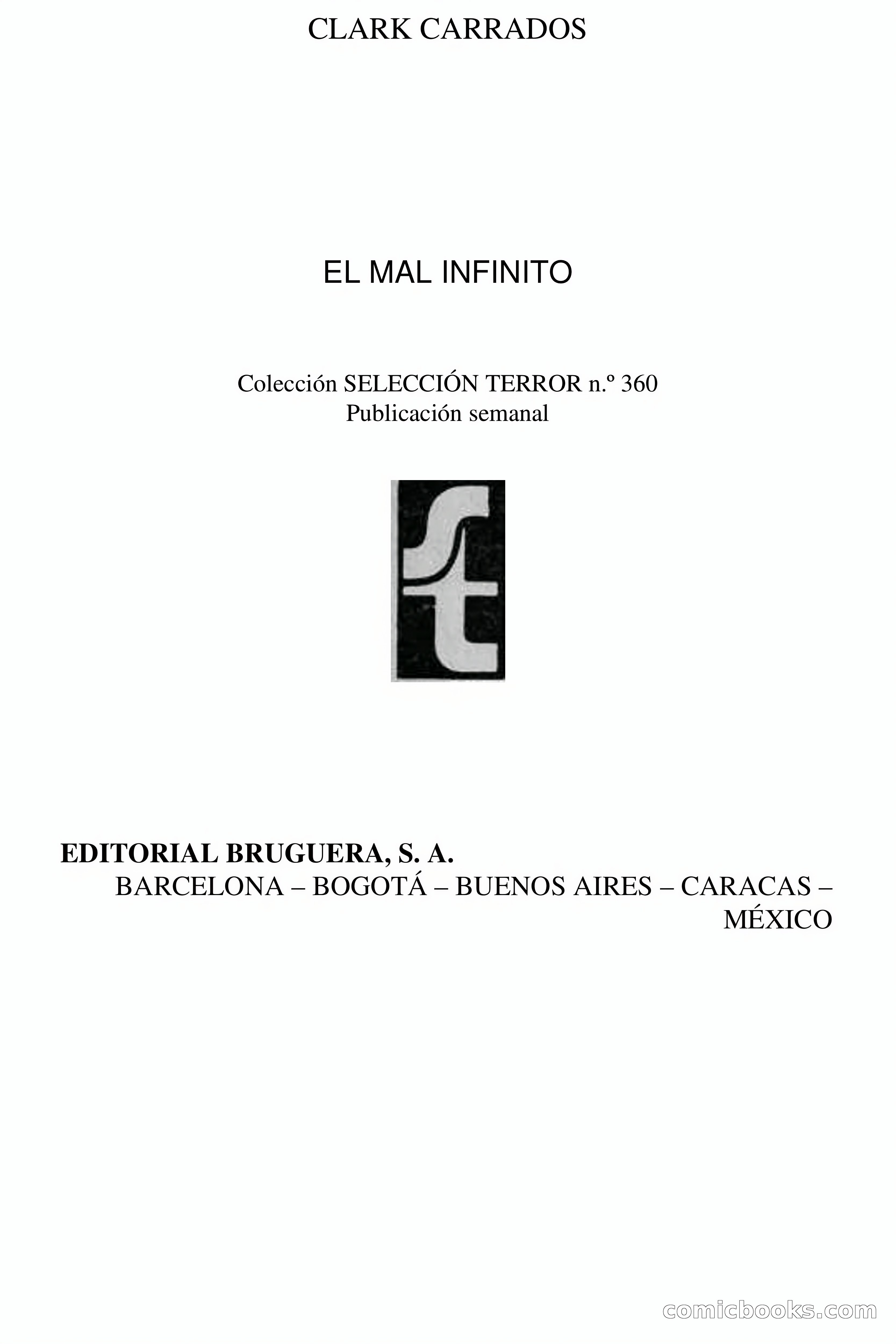 Selección Terror: El mal infinito — page 4 of 69