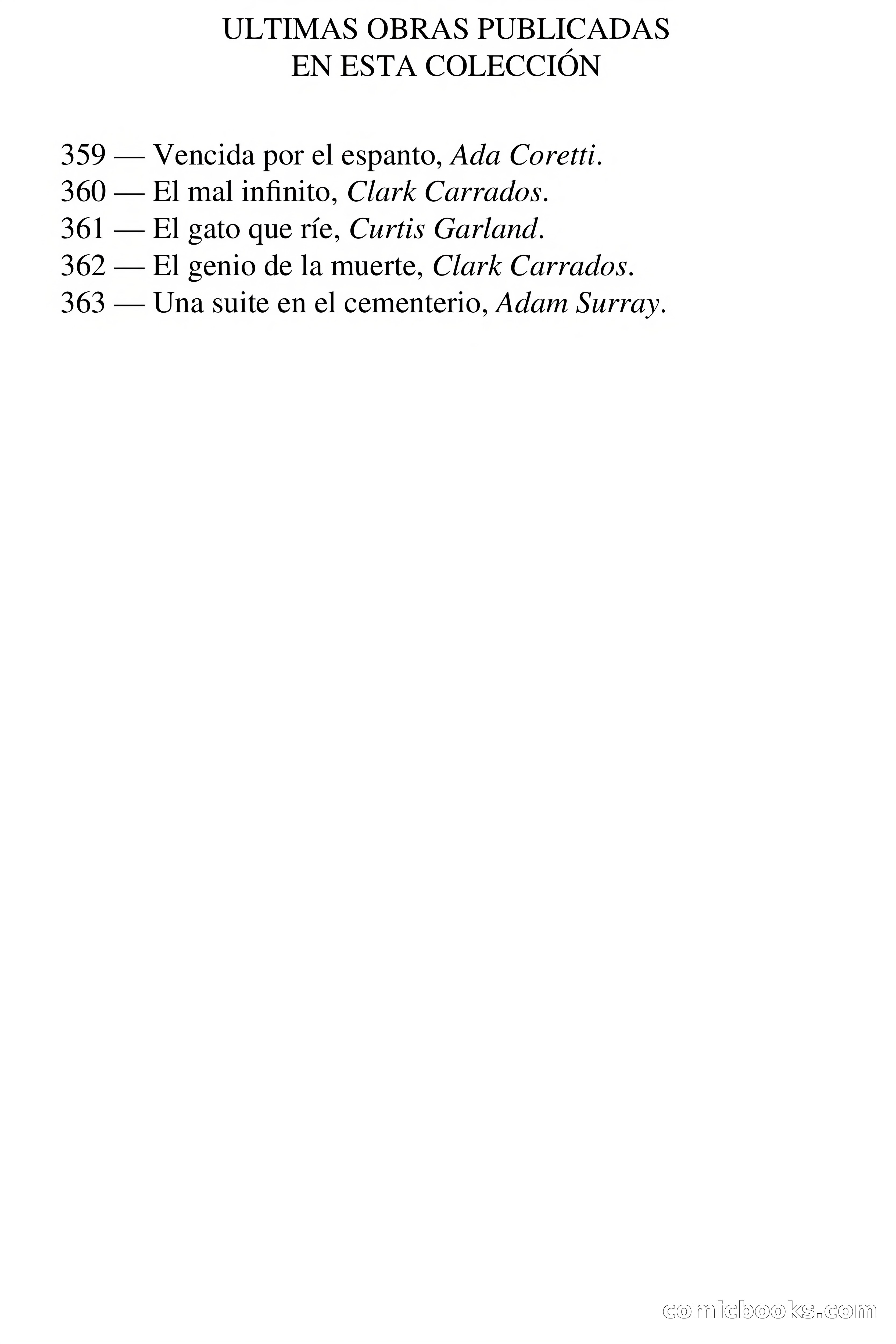 Selección Terror: Contrato con el mundo del horror — page 3 of 66