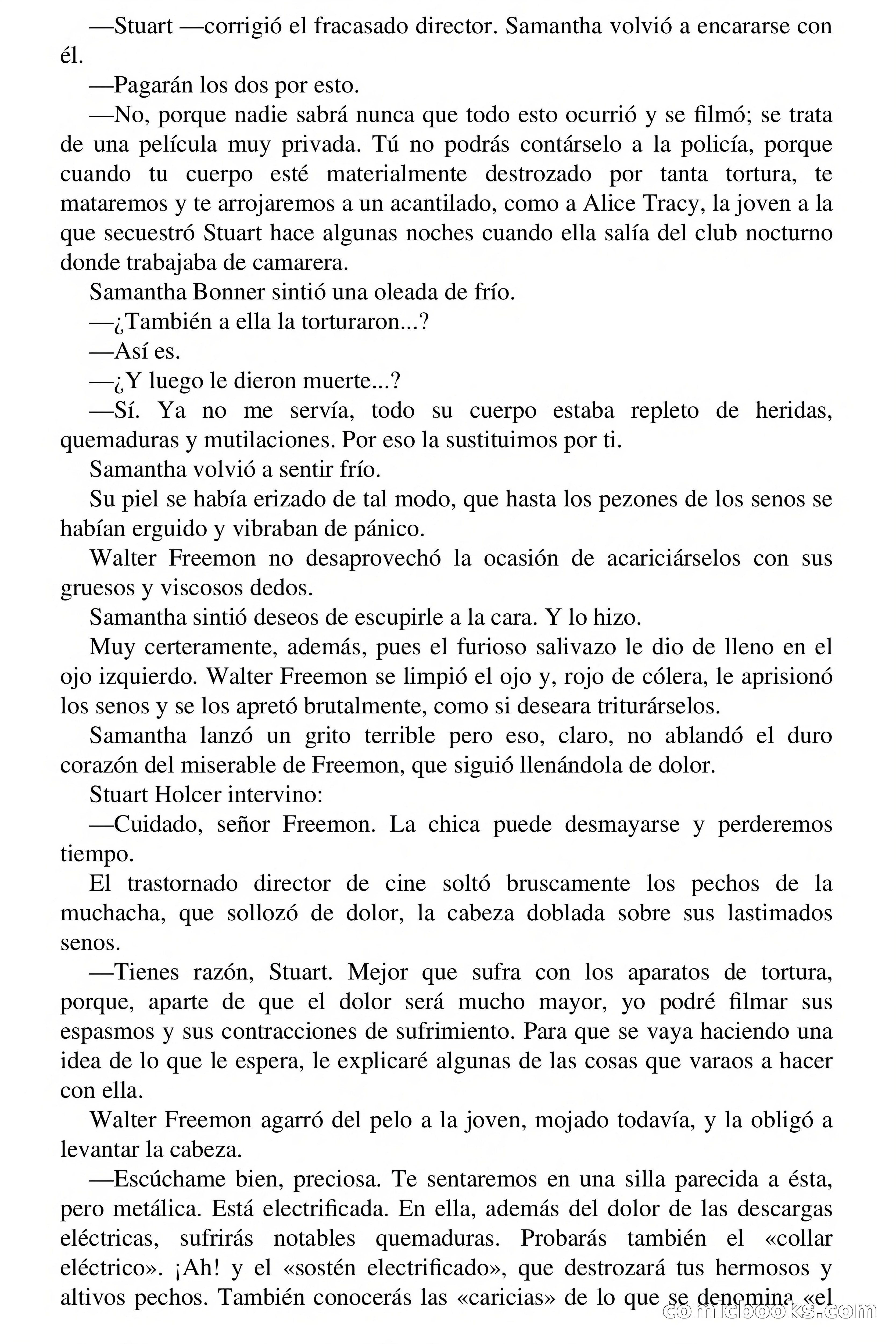 Selección Terror: Contrato con el mundo del horror — page 59 of 66