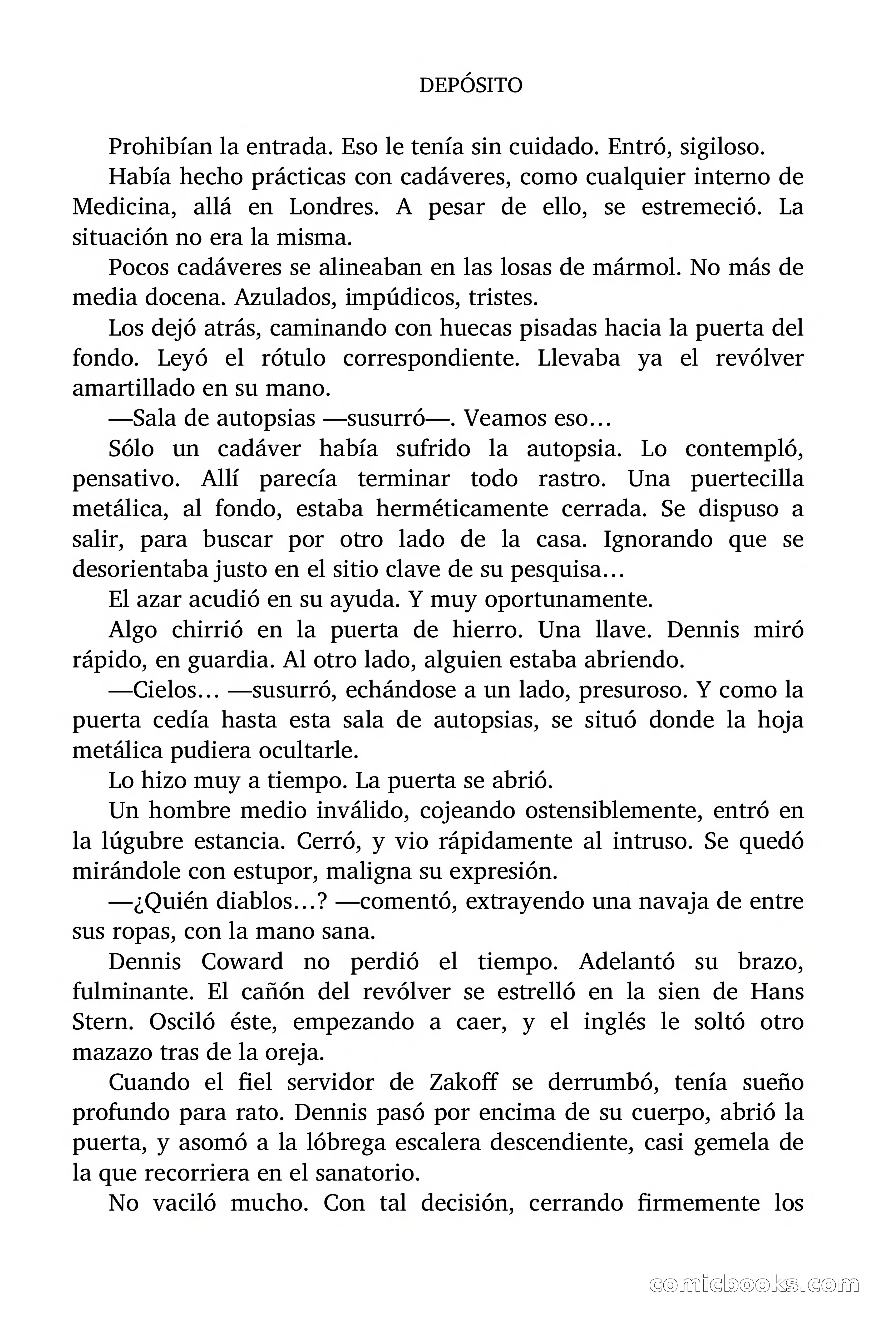 Selección Terror: Depósito de Cadáveres — page 92 of 100