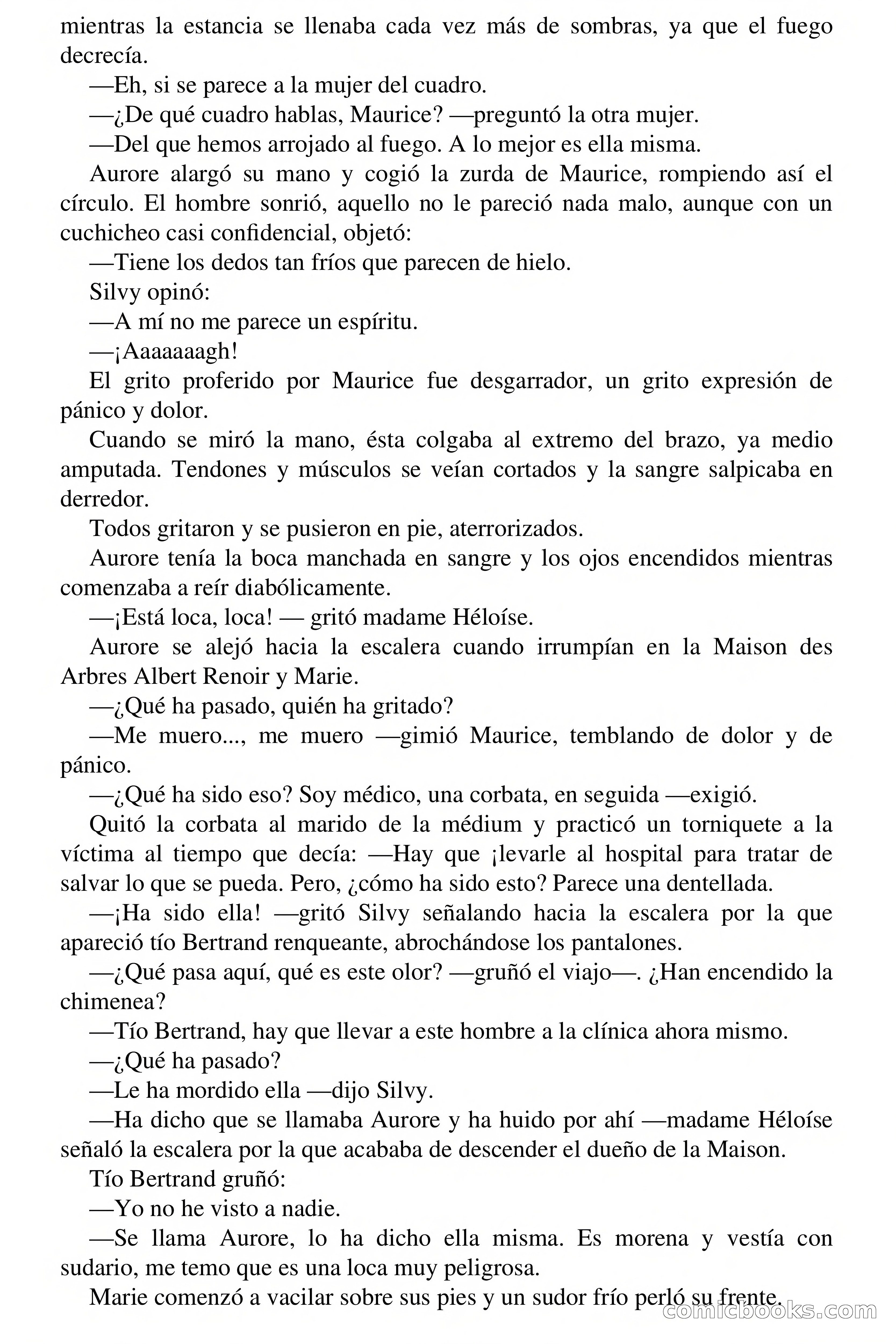 Selección Terror: Regresa a tu sepulcro — page 36 of 70