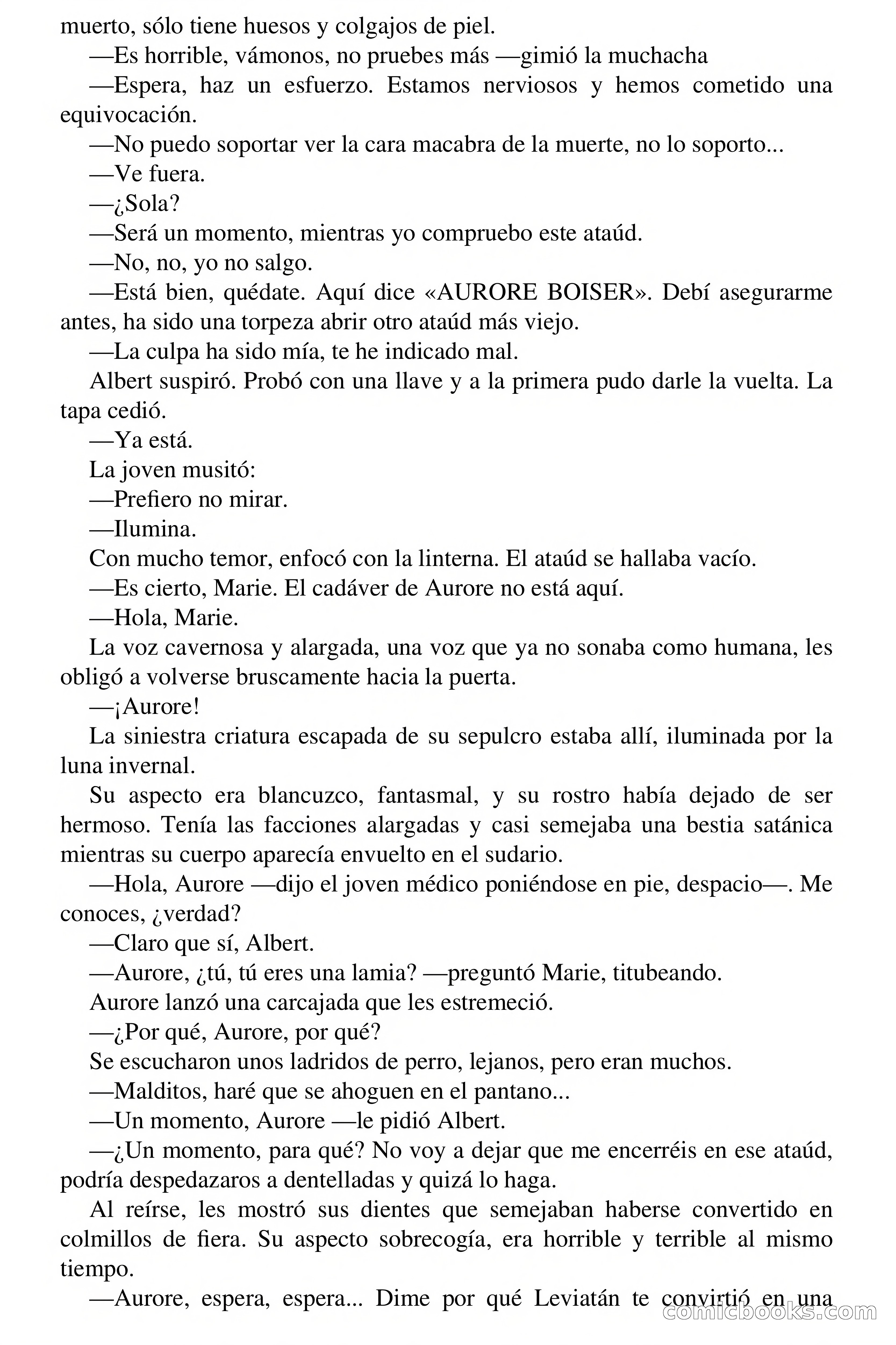 Selección Terror: Regresa a tu sepulcro — page 67 of 70