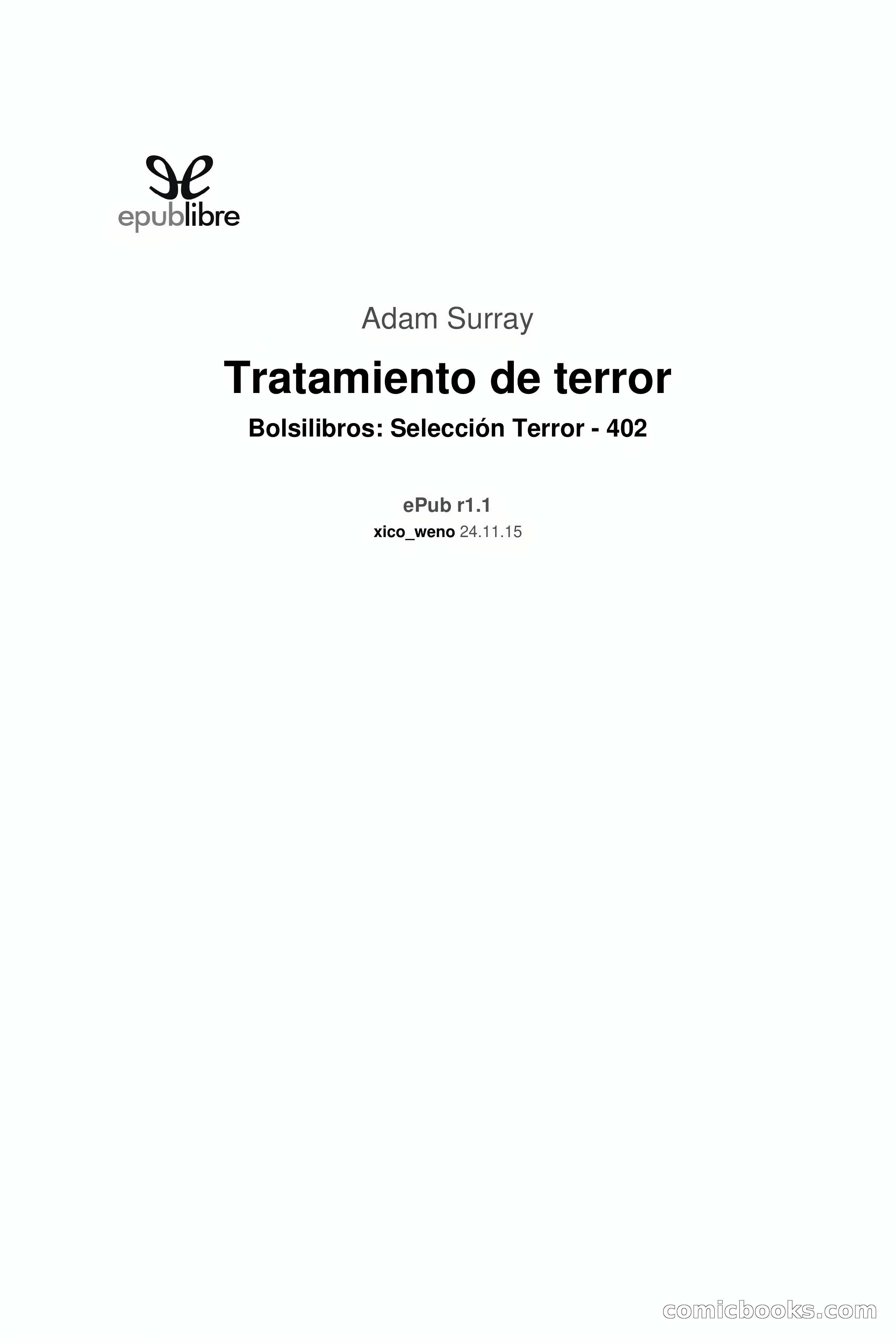 Selección Terror: Tratamiento de Terror — page 3 of 82