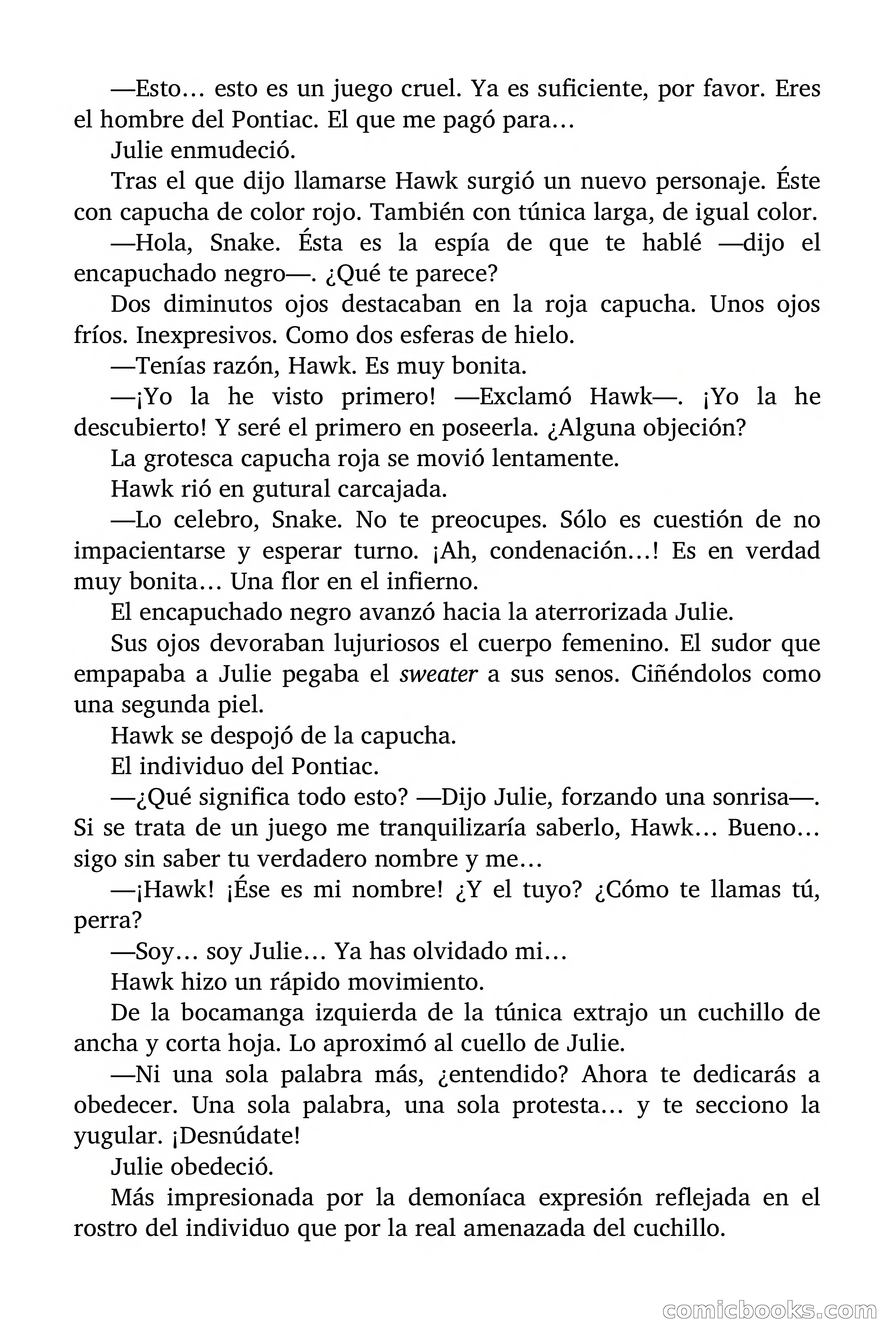 Selección Terror: Tratamiento de Terror — page 44 of 82