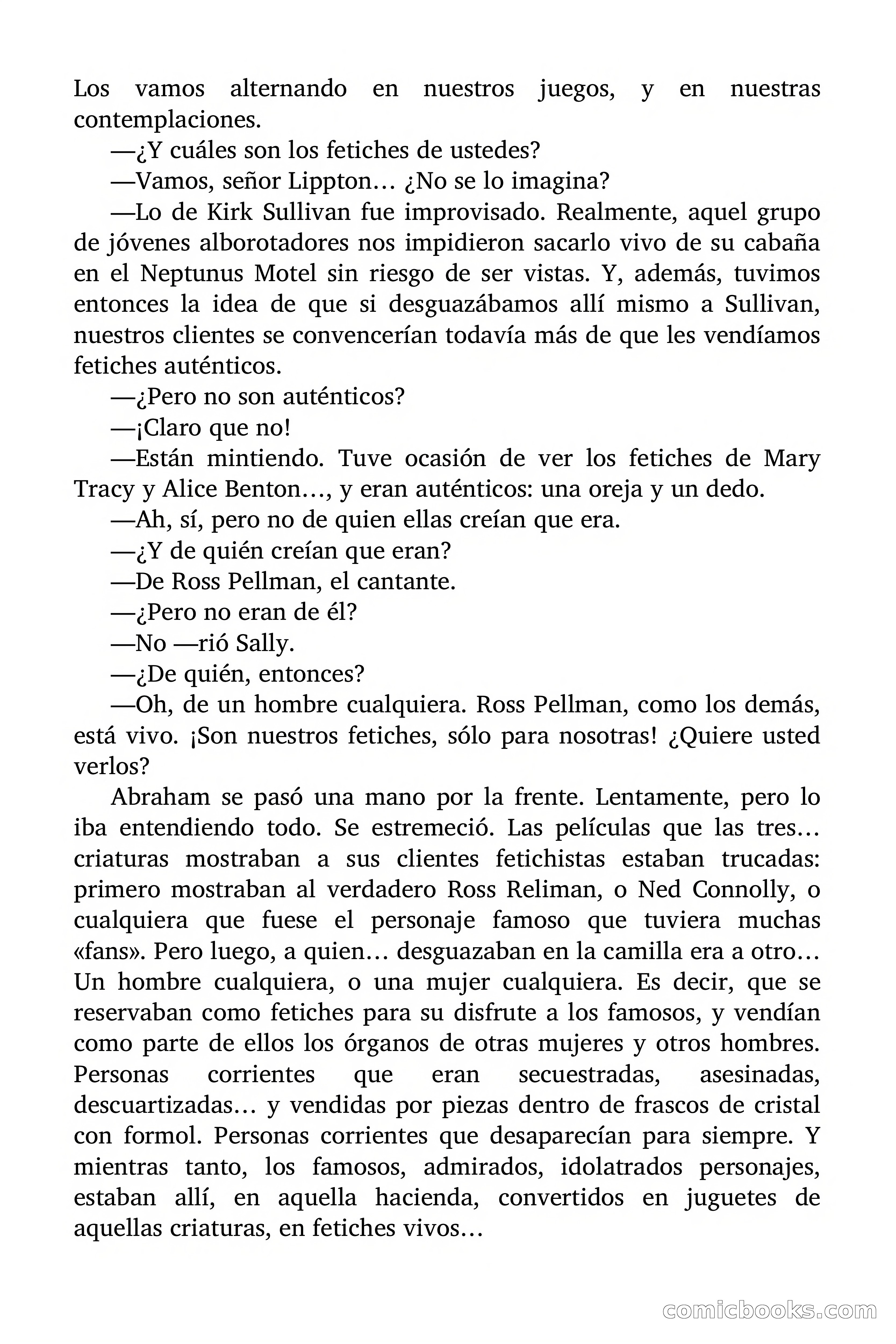 Selección Terror: Fetichistas — page 73 of 89