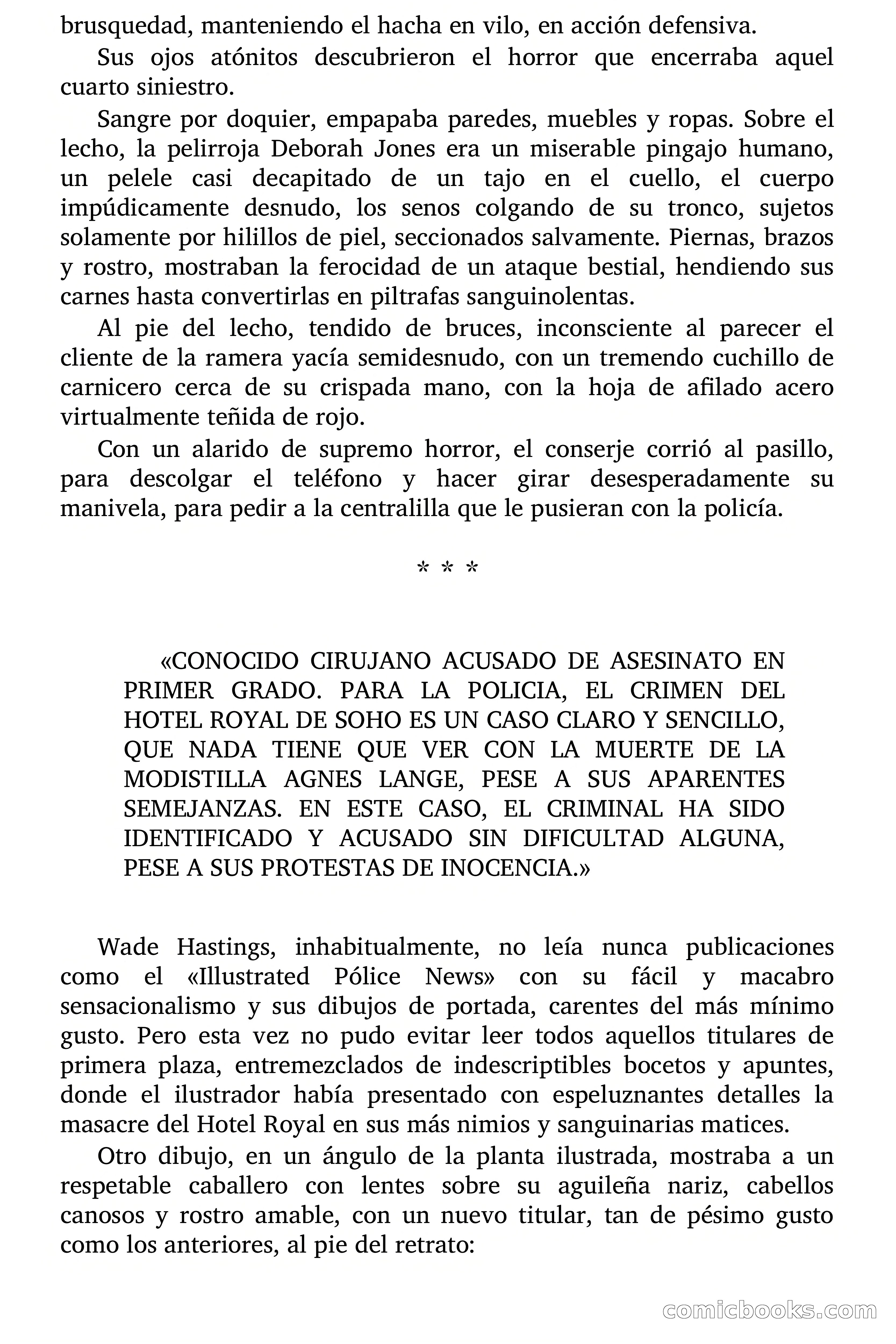 Selección Terror: Asesinatos en el Soho — page 16 of 76
