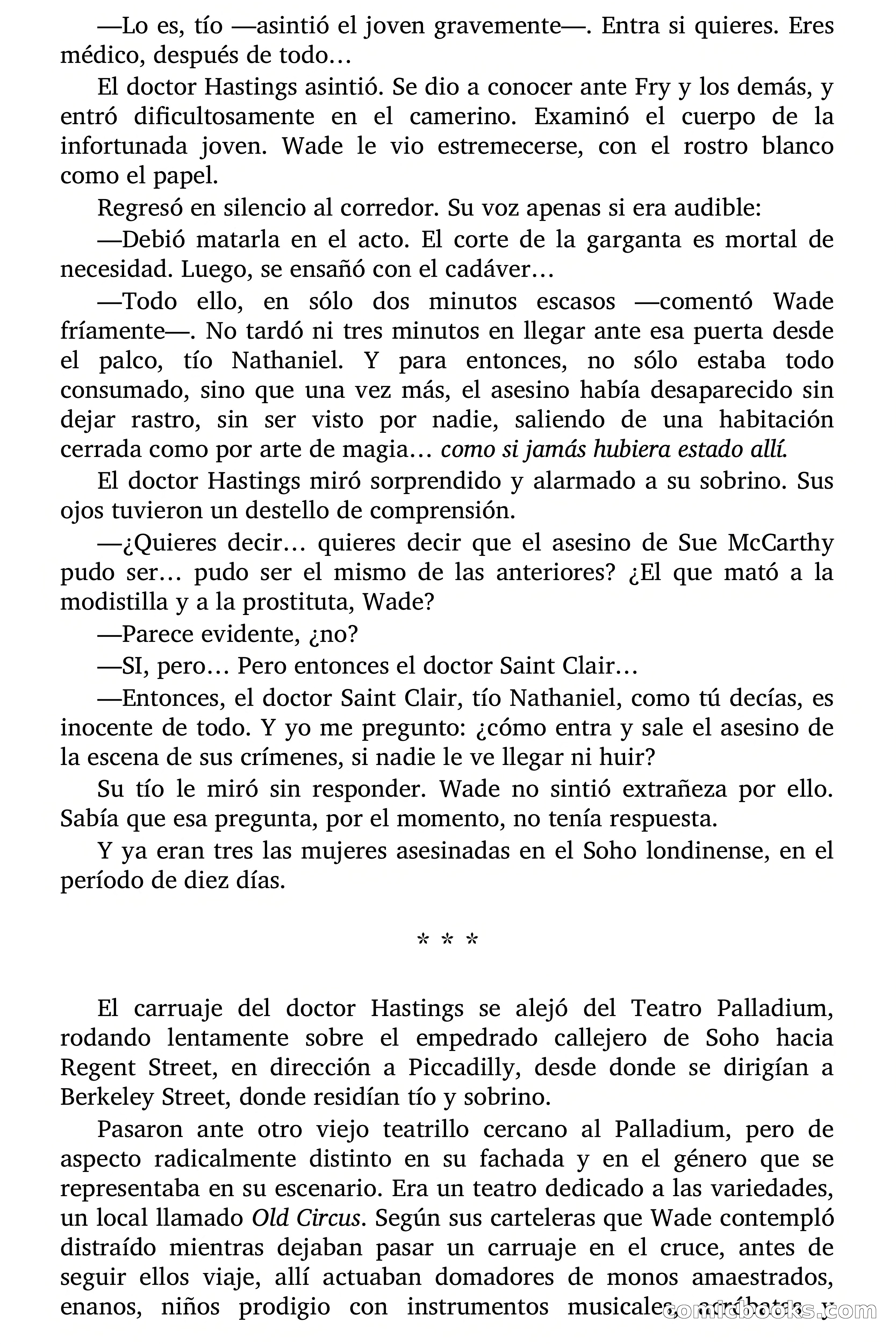 Selección Terror: Asesinatos en el Soho — page 31 of 76