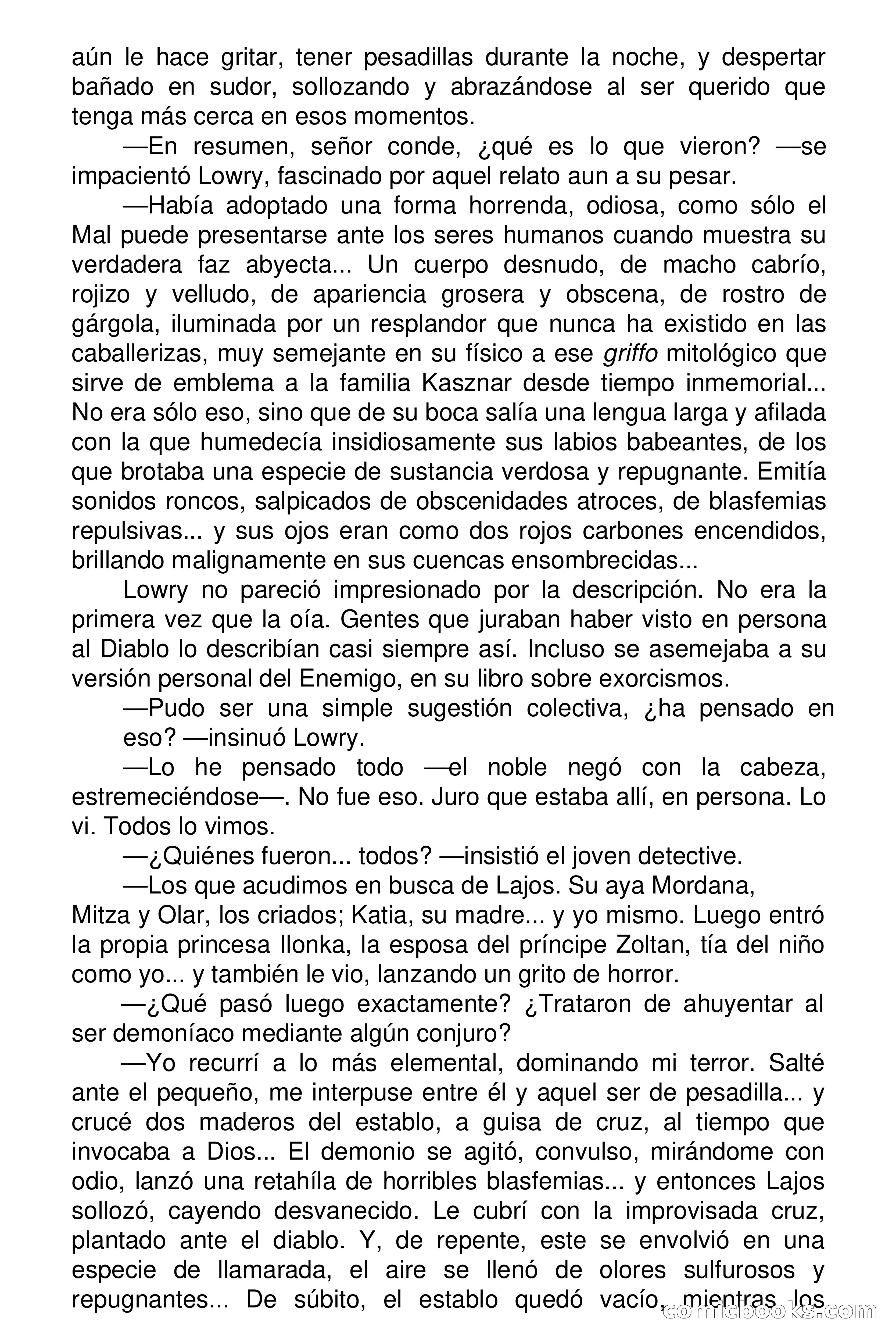Selección Terror: Dinastía Diabólica — page 33 of 121