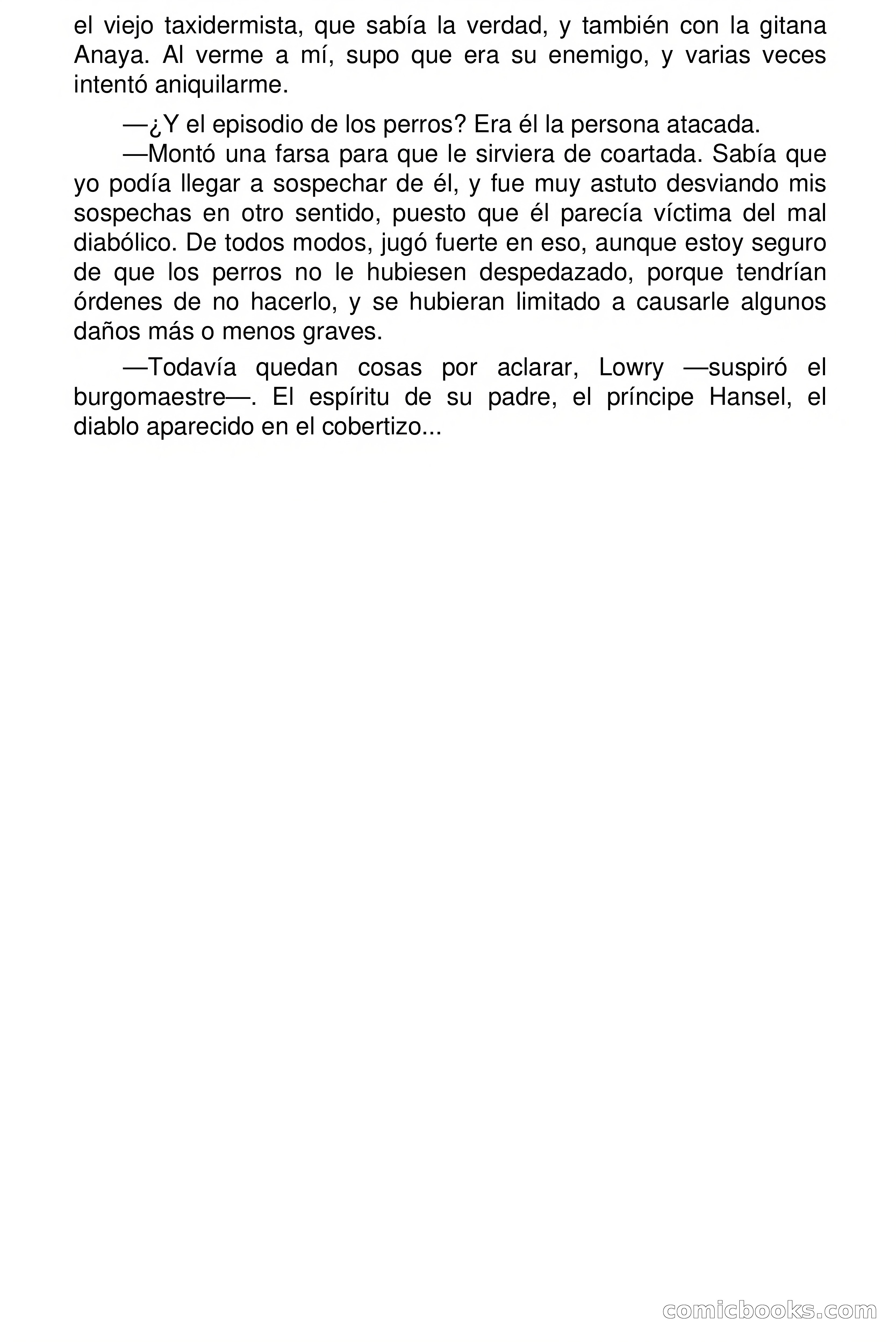 Selección Terror: Dinastía Diabólica — page 118 of 121