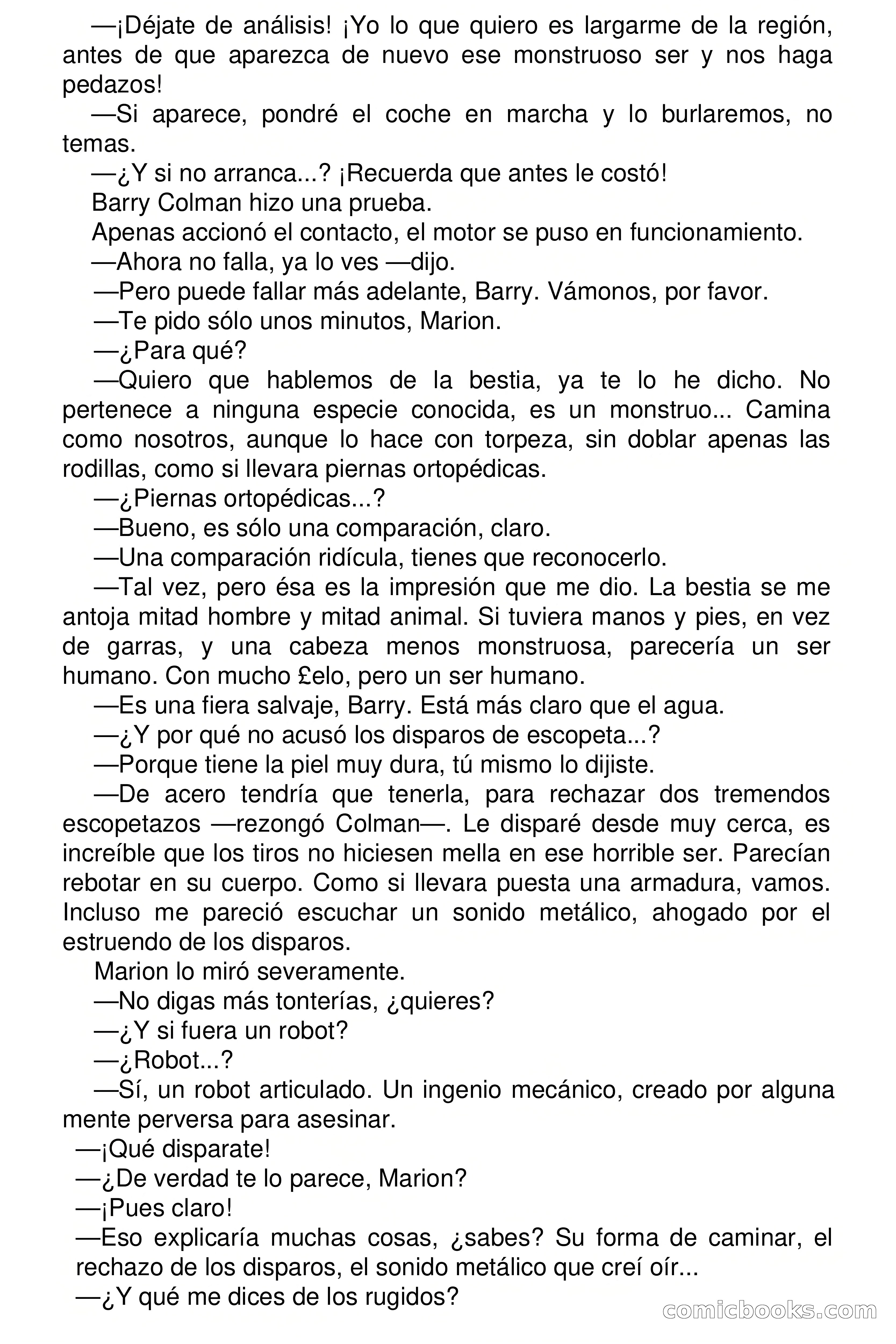 Selección Terror: La bestia de acero — page 46 of 64