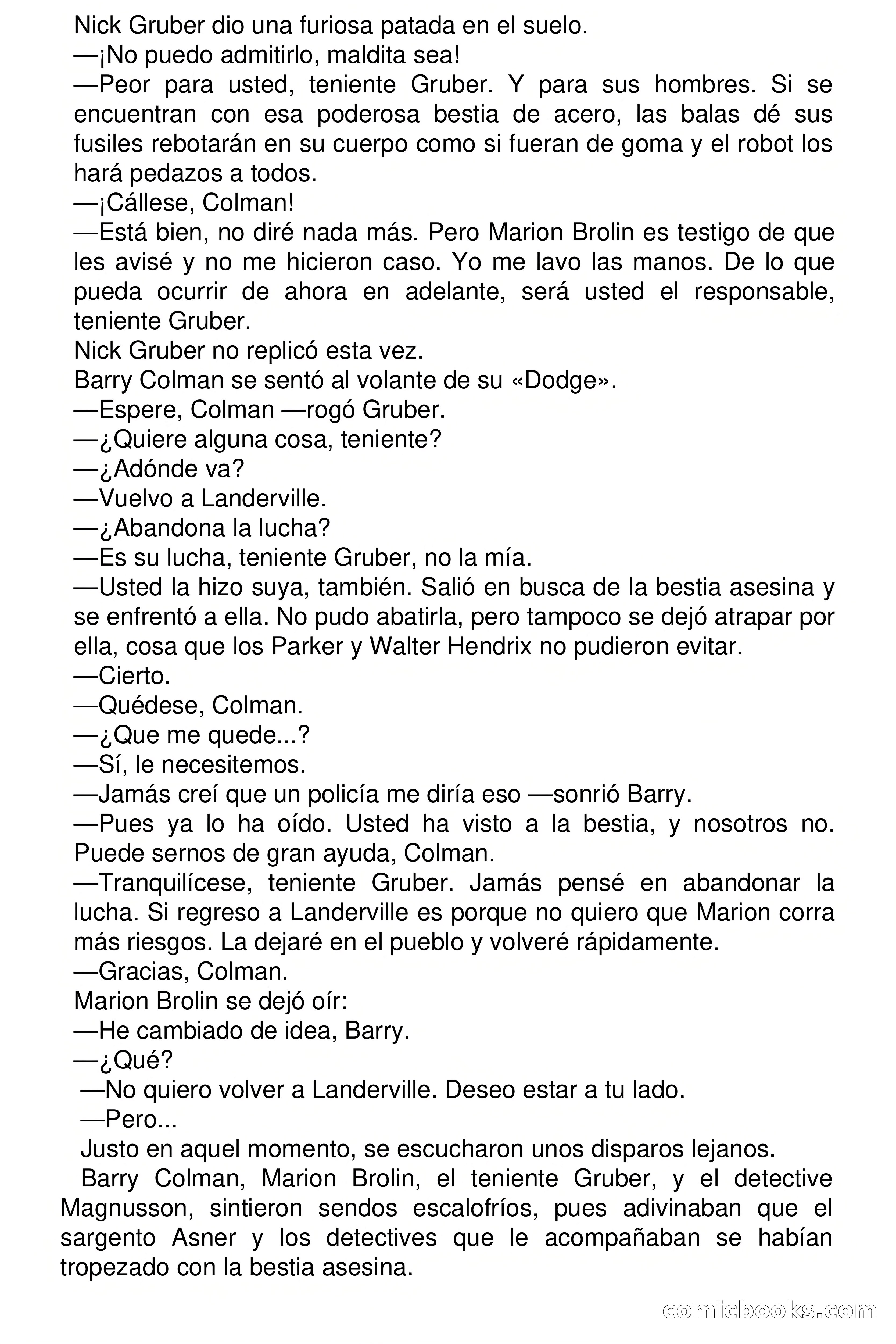 Selección Terror: La bestia de acero — page 56 of 64