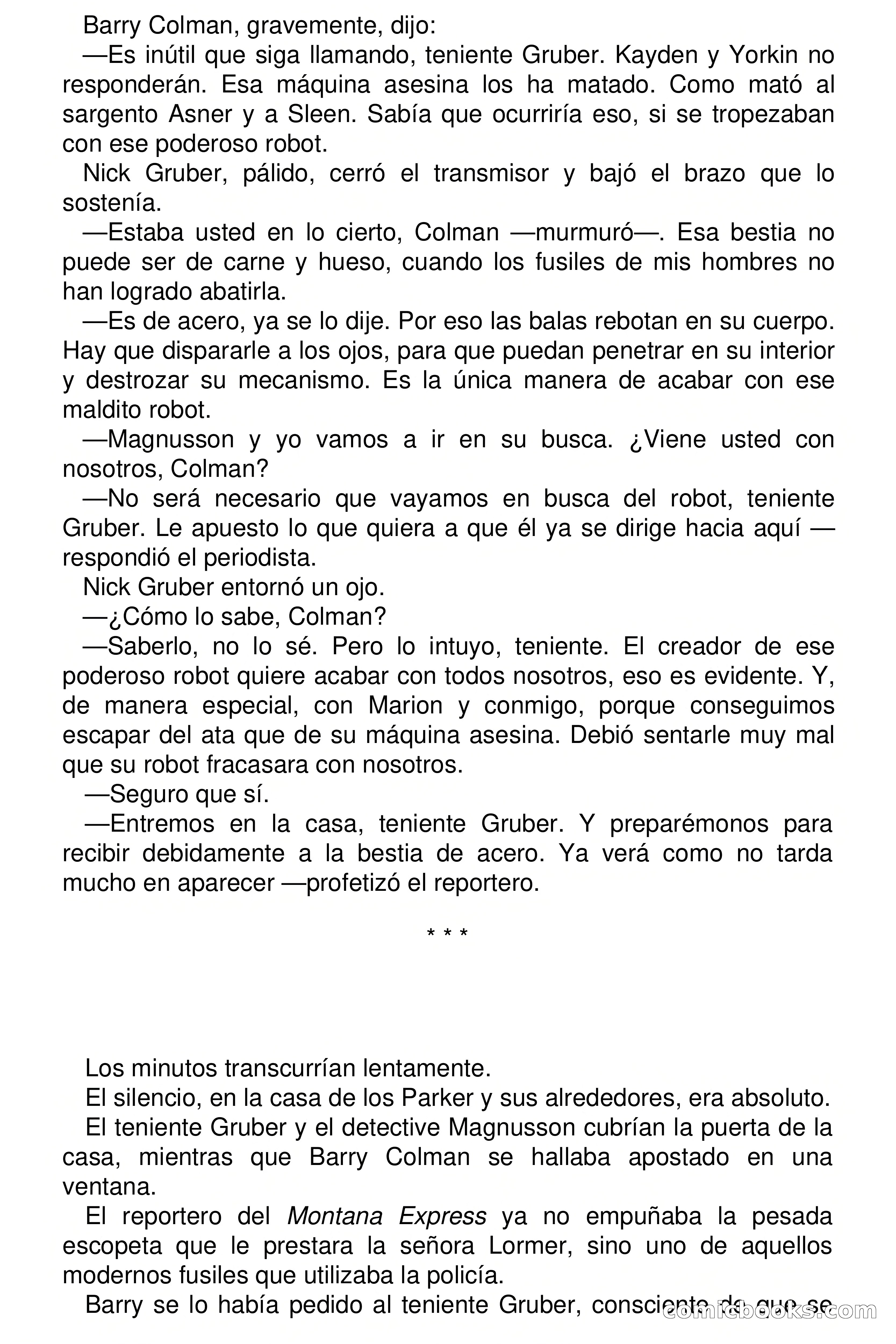 Selección Terror: La bestia de acero — page 59 of 64