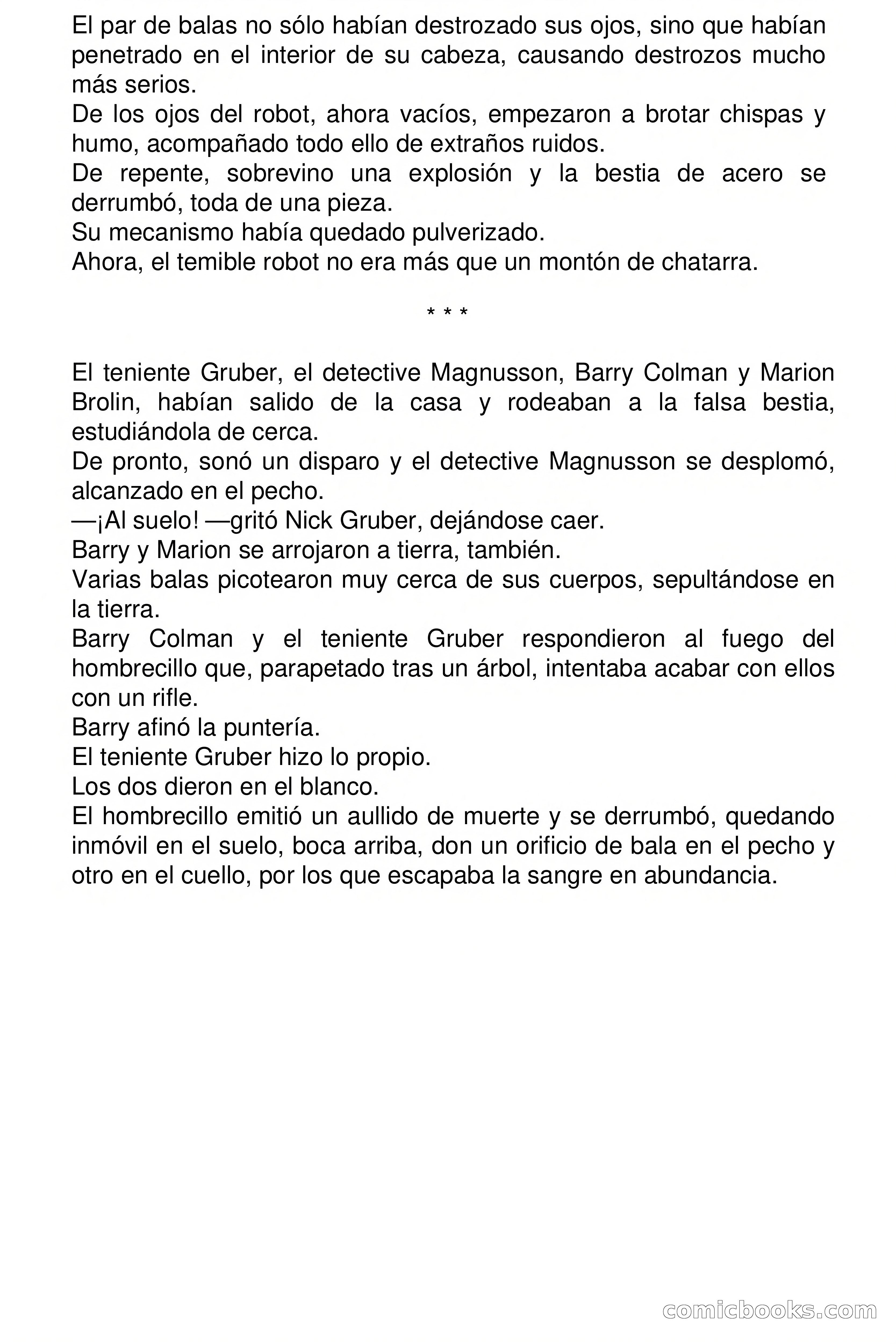 Selección Terror: La bestia de acero — page 61 of 64